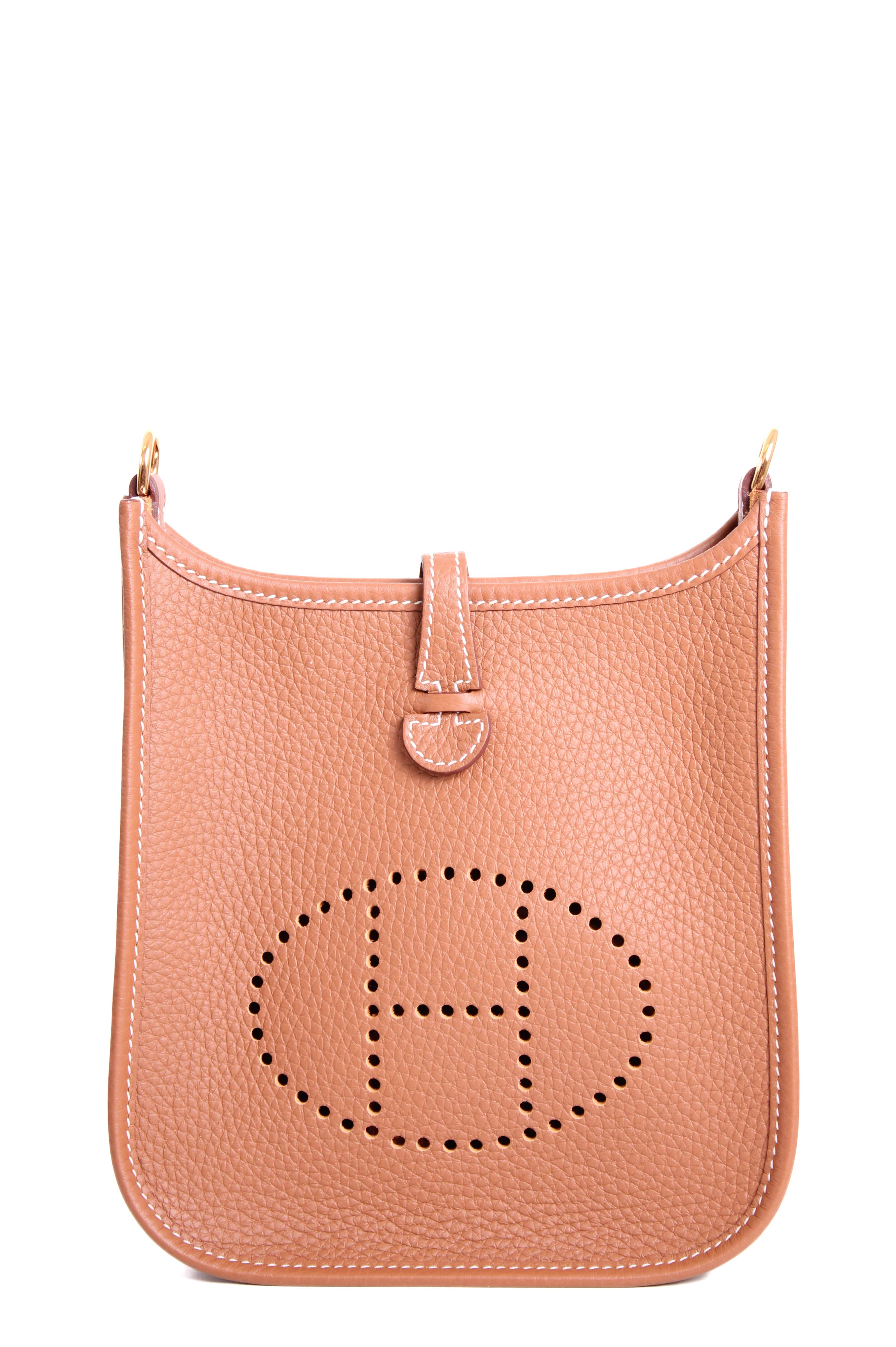 Hermes Hermes Mini Evelyn 16 Amazone bag Brown mini
