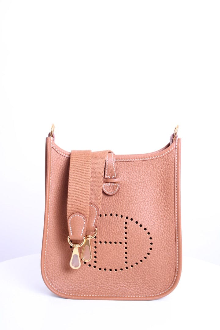 Hermes Hermes Mini Evelyn 16 Amazone bag Brown mini