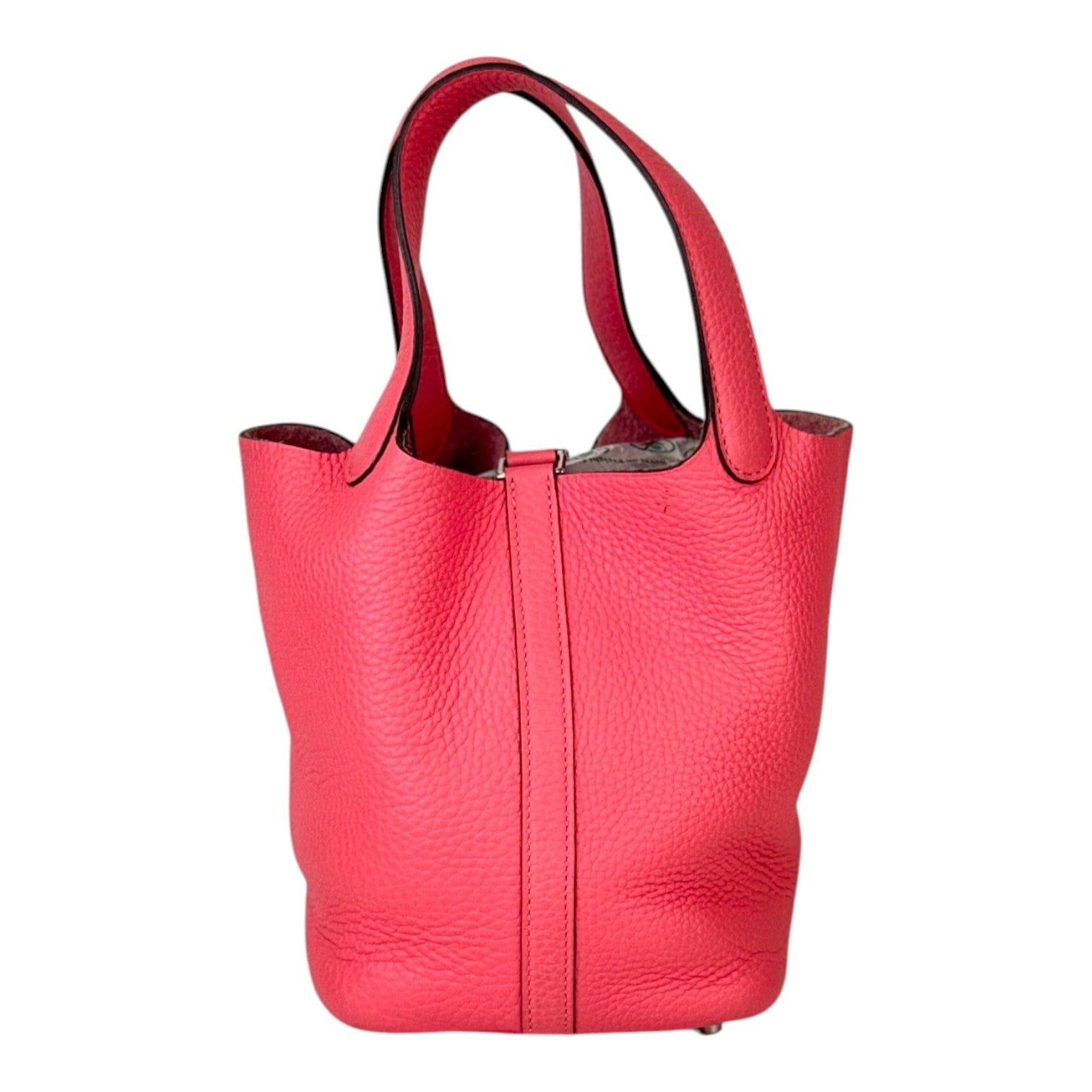Hermes Hermes Picotin 18 Pink Clemence Leather
