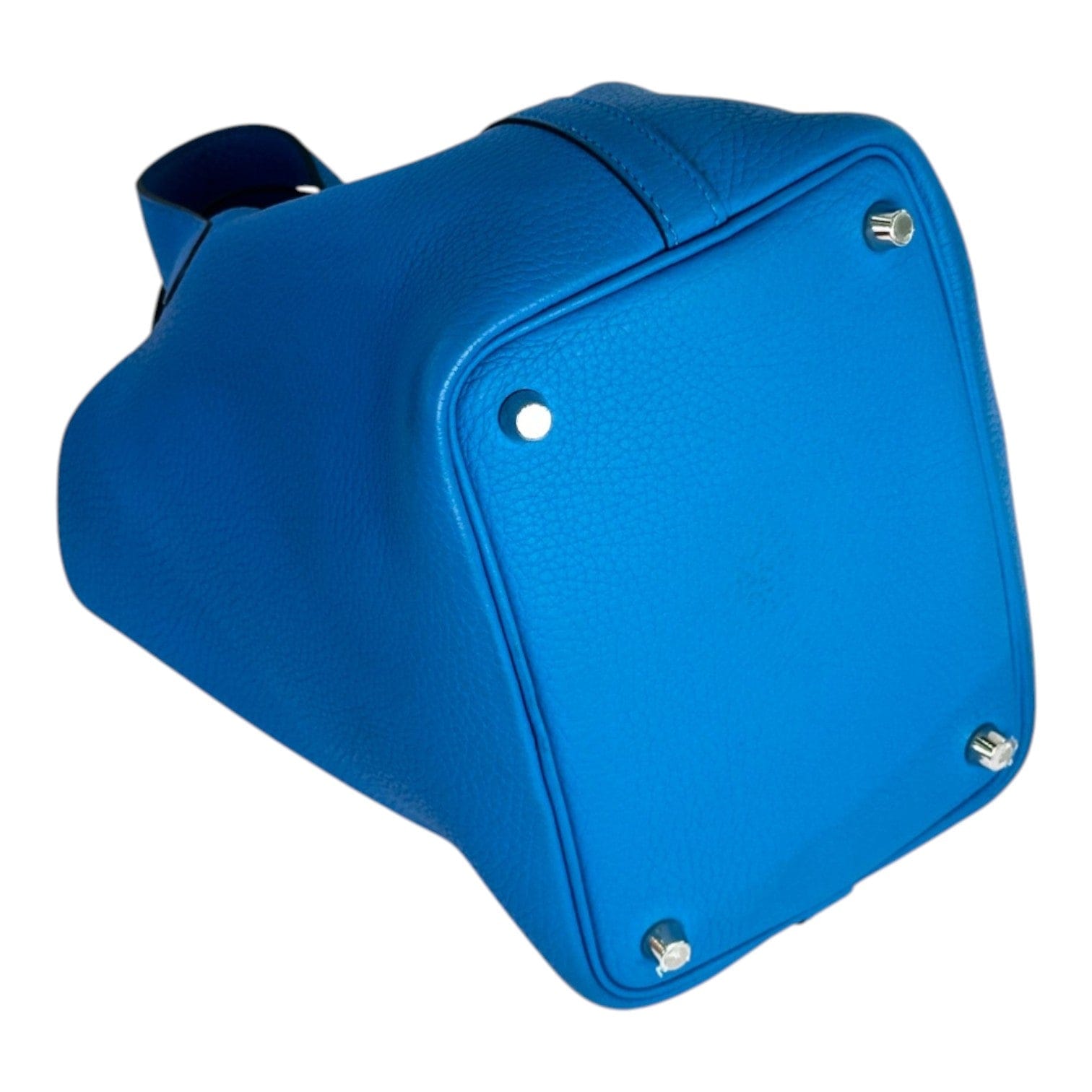 Hermes Hermes Picotin Blue 18cm Bag with PHW
