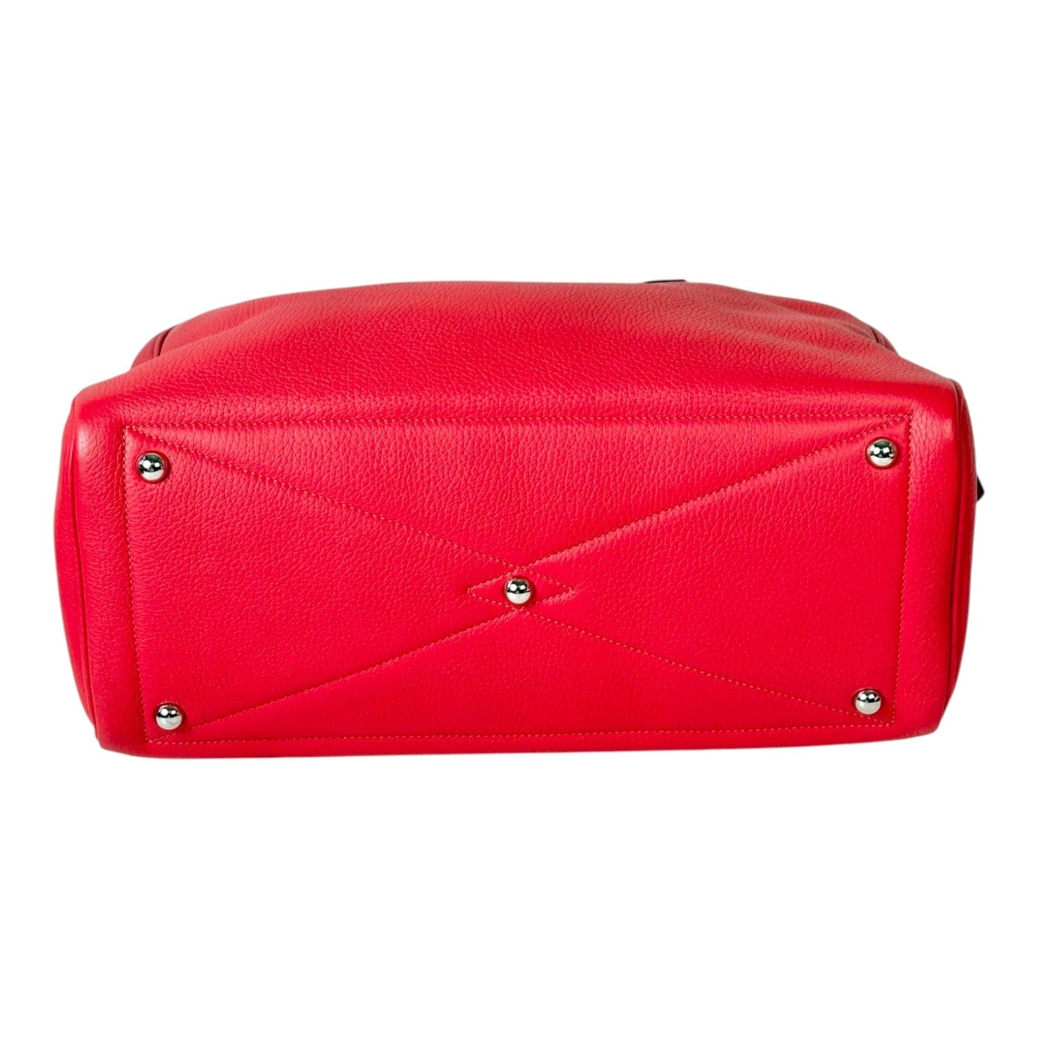 Hermes Hermes Red Victoria Handbag