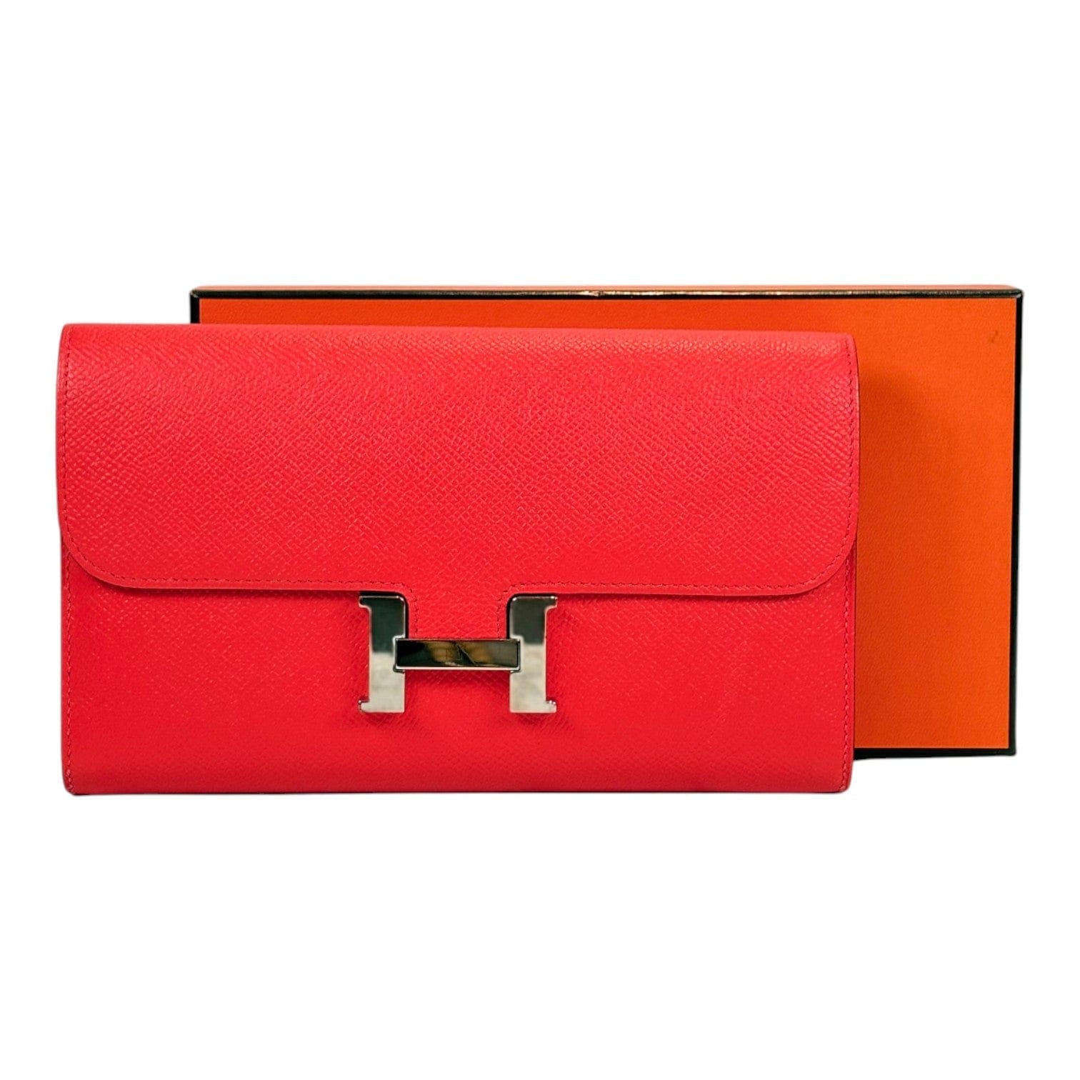 Hermes Hermes Rose Jaipur Wallet Constance