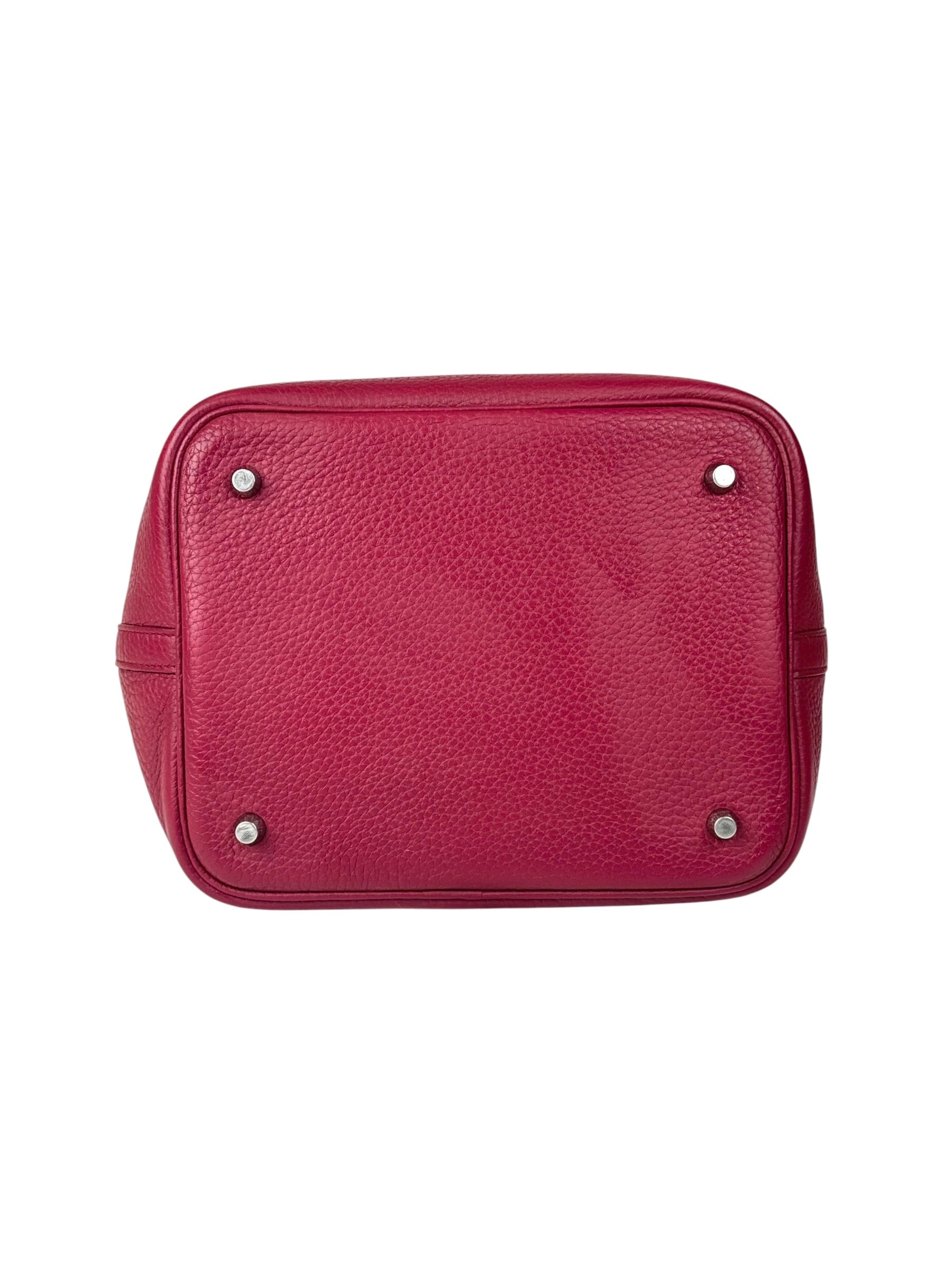 Hermes Hermes Rouge Picotin 22 in Clemence
