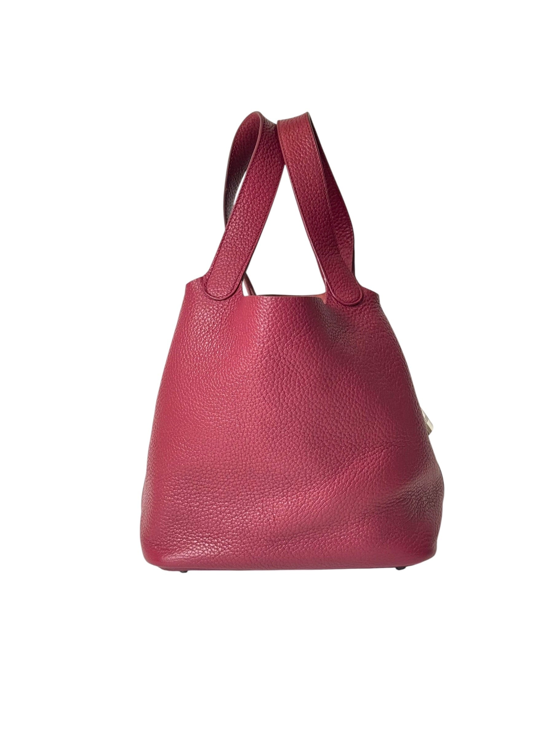 Hermes Hermes Rouge Picotin 22 in Clemence