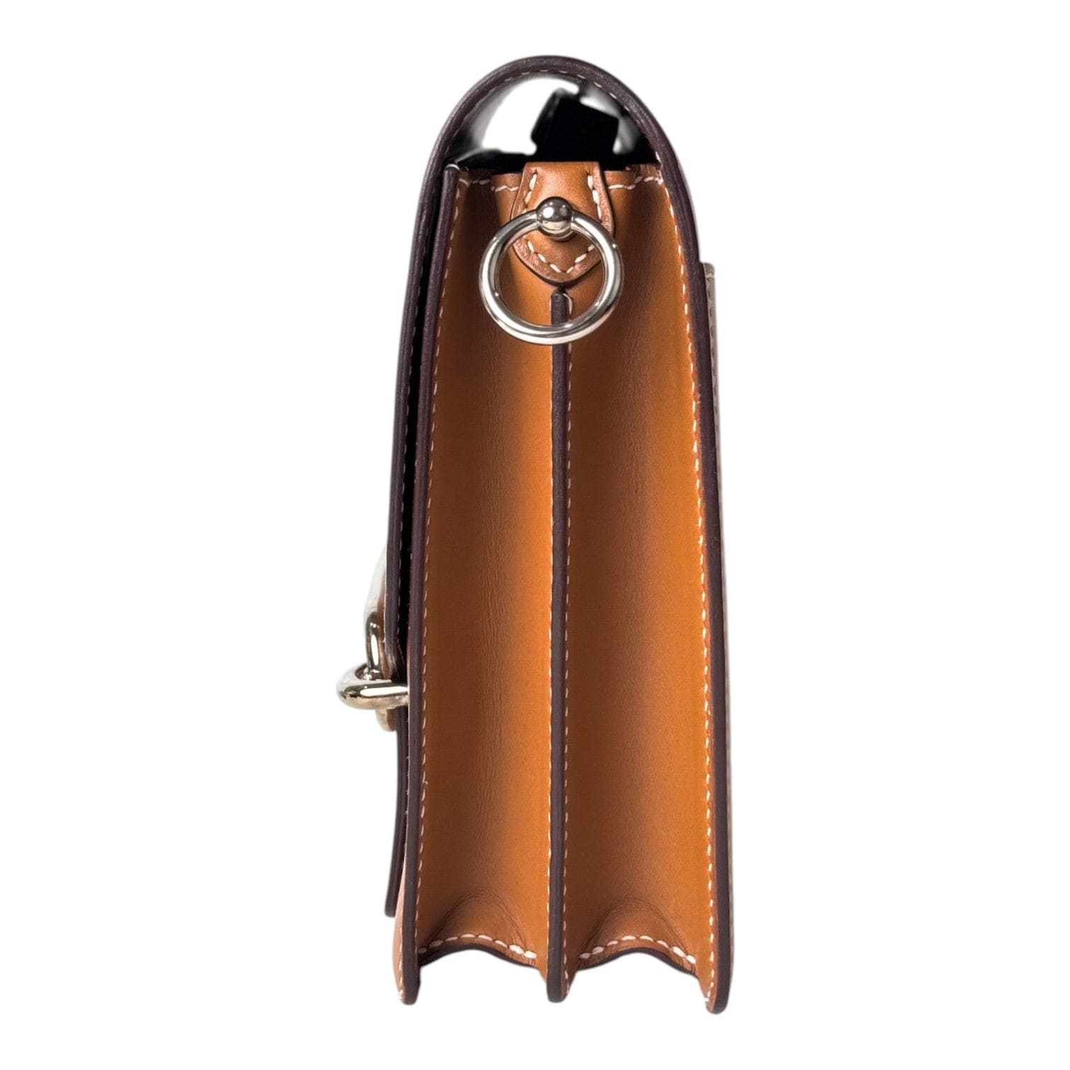 Hermes Hermes Roulis 23cm Bag in Gold Butler Leather