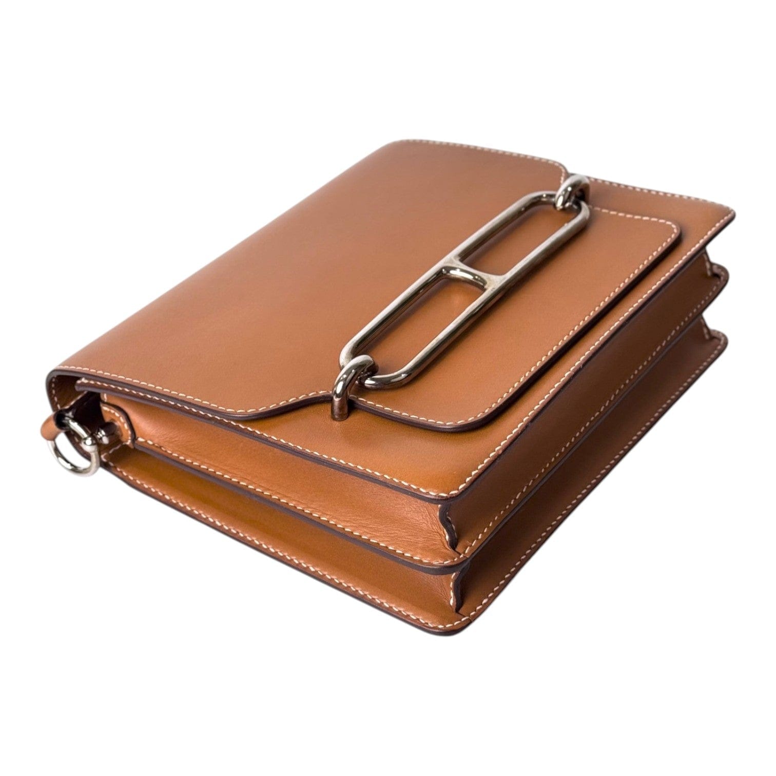 Hermes Hermes Roulis 23cm Bag in Gold Butler Leather