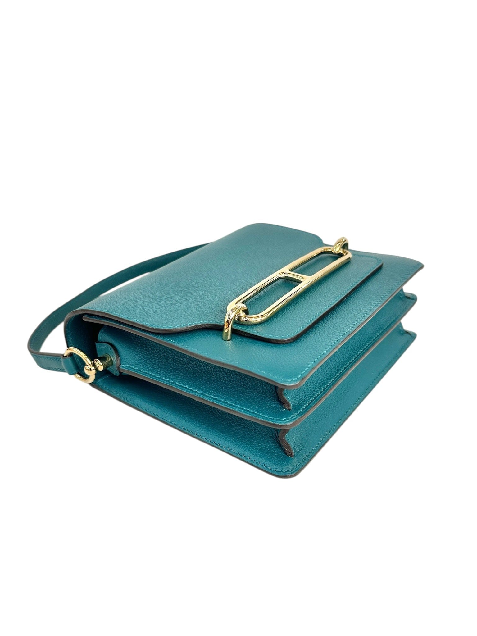 Hermes Hermes Roulis Mini Blue Evercolor ZHA921AX