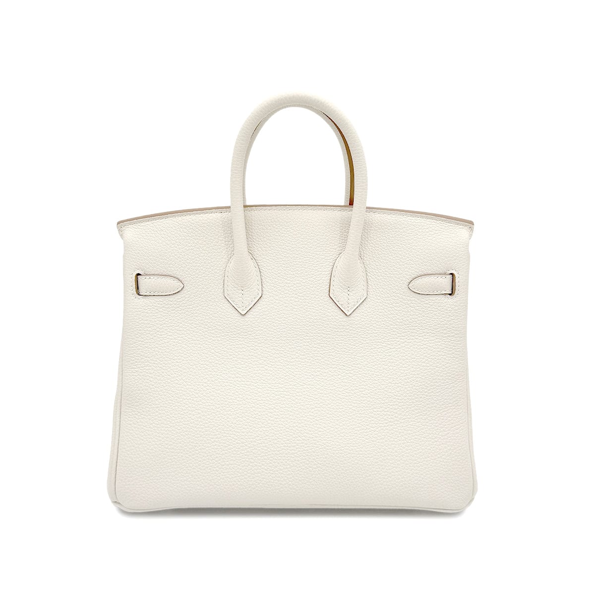 HERMES HERMES BIRKIN 25 CRAIE TAURILLON CLEMENCE HAND BAG Y SHW 90267429