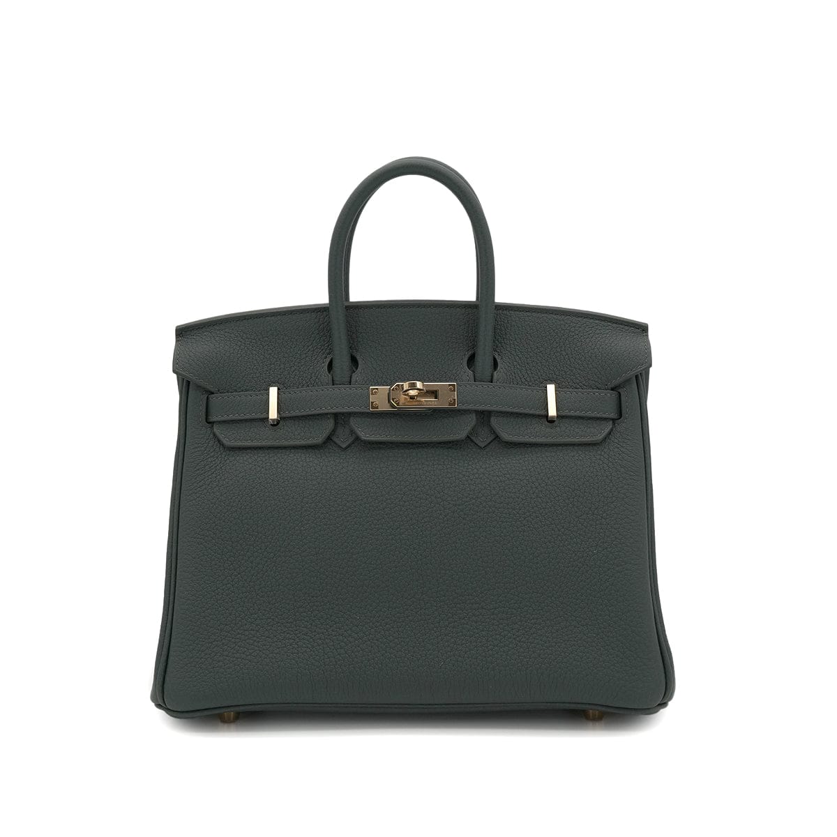 HERMES HERMES BIRKIN 25 VERT MANGROVE TOGO HAND BAG K GHW 90301083