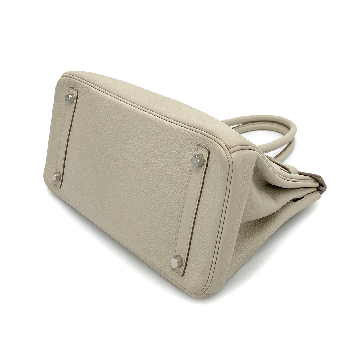 HERMES HERMES BIRKIN 30 BETON TAURILLON CLEMENCE HAND BAG A SHW 90263097