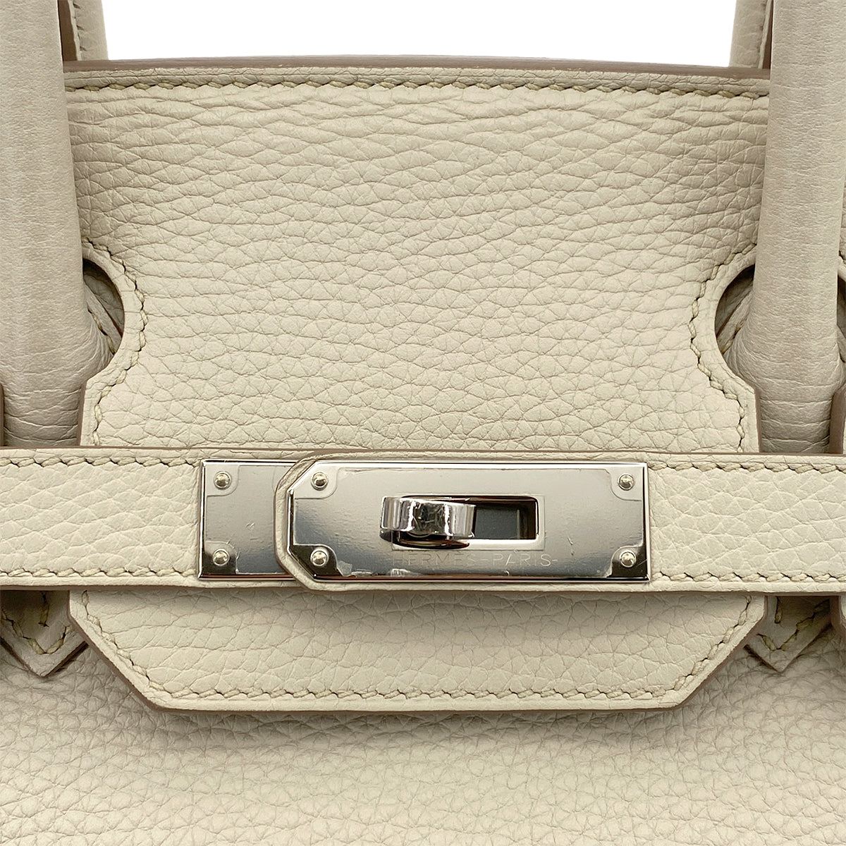 HERMES HERMES BIRKIN 30 BETON TAURILLON CLEMENCE HAND BAG A SHW 90263097