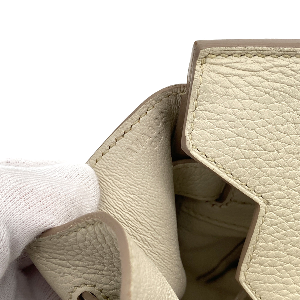 HERMES HERMES BIRKIN 30 BETON TAURILLON CLEMENCE HAND BAG A SHW 90263097