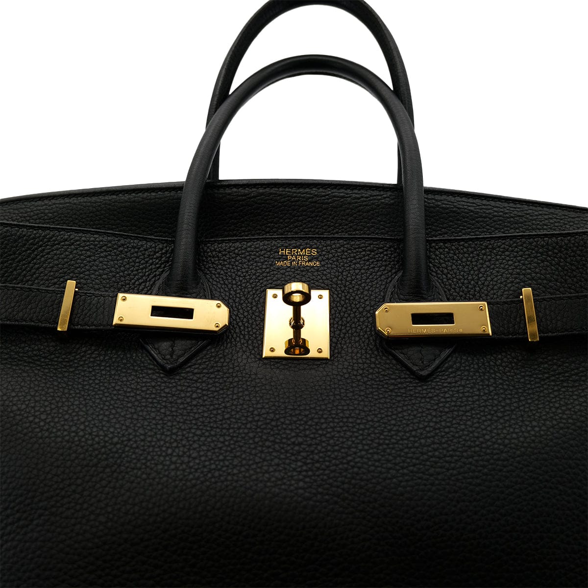 HERMES HERMES BIRKIN 35 BLACK TAURILLON CLEMENCE HAND BAG □K GHW 90305897
