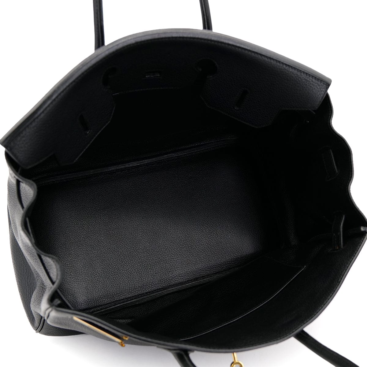 HERMES HERMES BIRKIN 35 BLACK TAURILLON CLEMENCE HAND BAG □K GHW 90305897