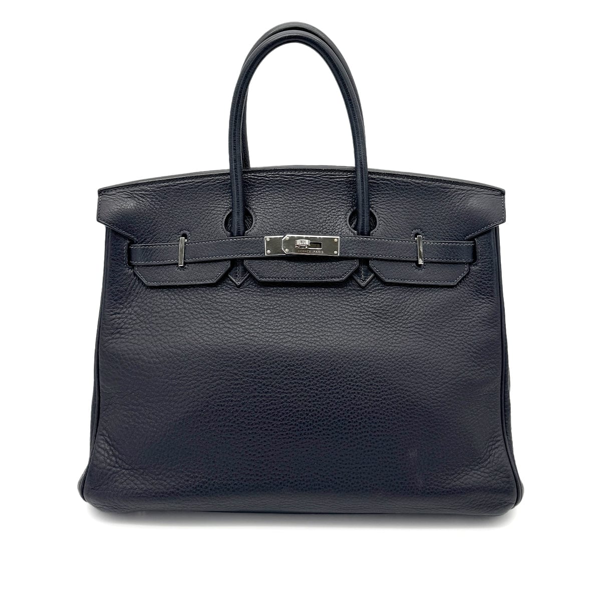 Hermes HERMES BIRKIN 35 BLUE INDIGO TOGO HAND BAG □G SHW 90269180