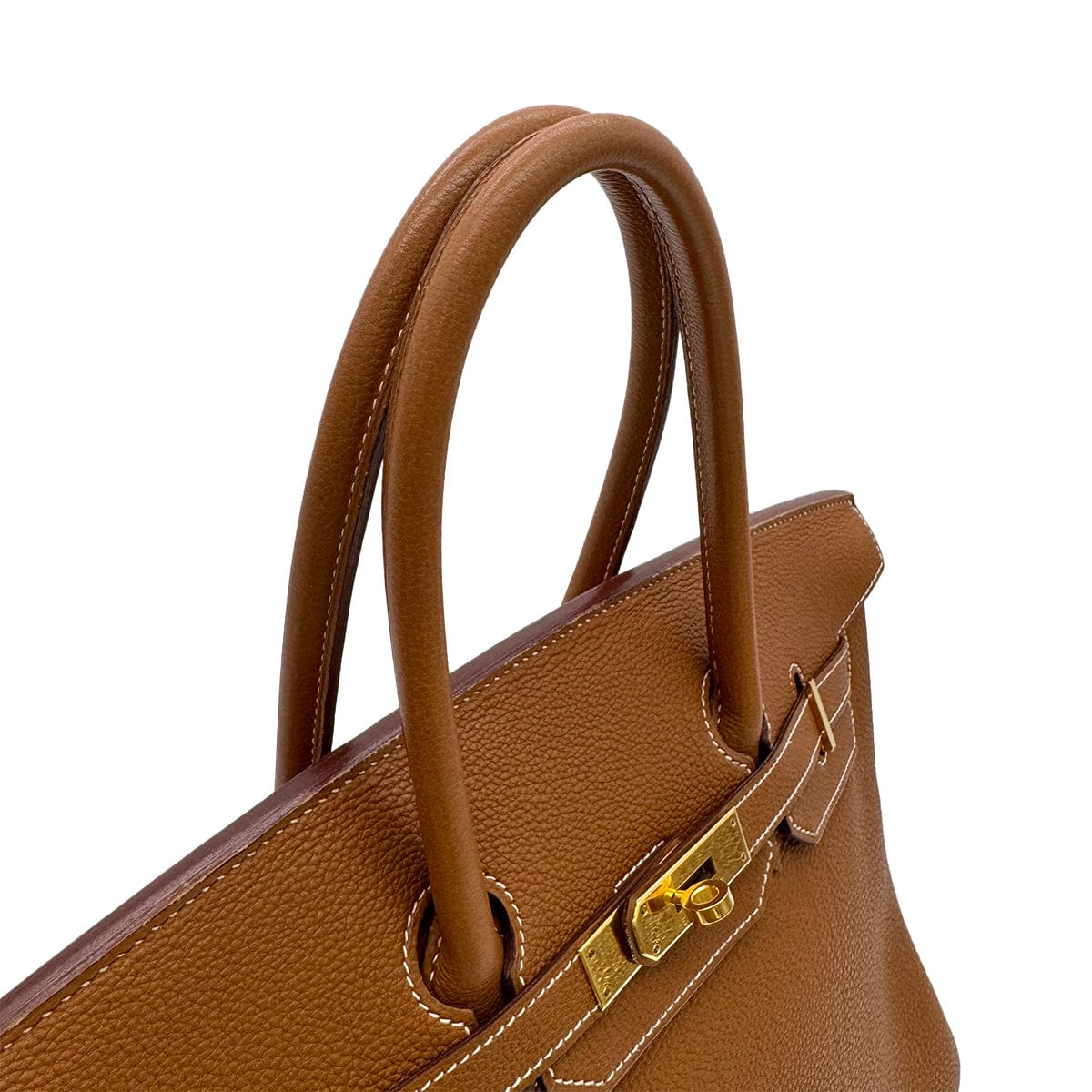 HERMES HERMES BIRKIN 35 GOLD TOGO HAND BAG □G GHW 90302188