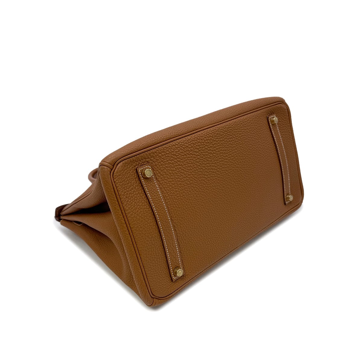 HERMES HERMES BIRKIN 35 GOLD TOGO HAND BAG □G GHW 90302188