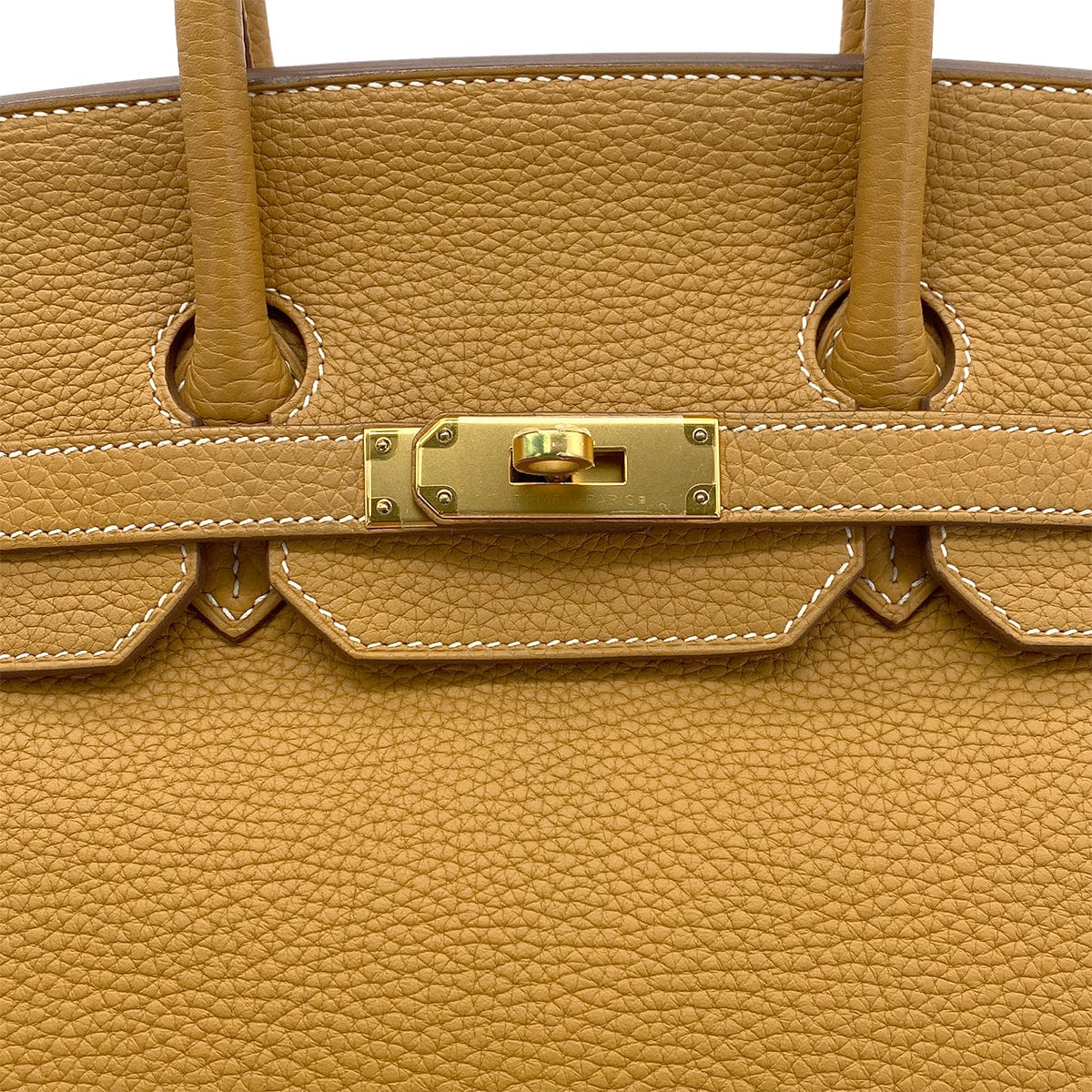 Hermes HERMES BIRKIN 35 NATUREL SABLE TAURILLON CLEMENCE HAND BAG T GHW 90275153