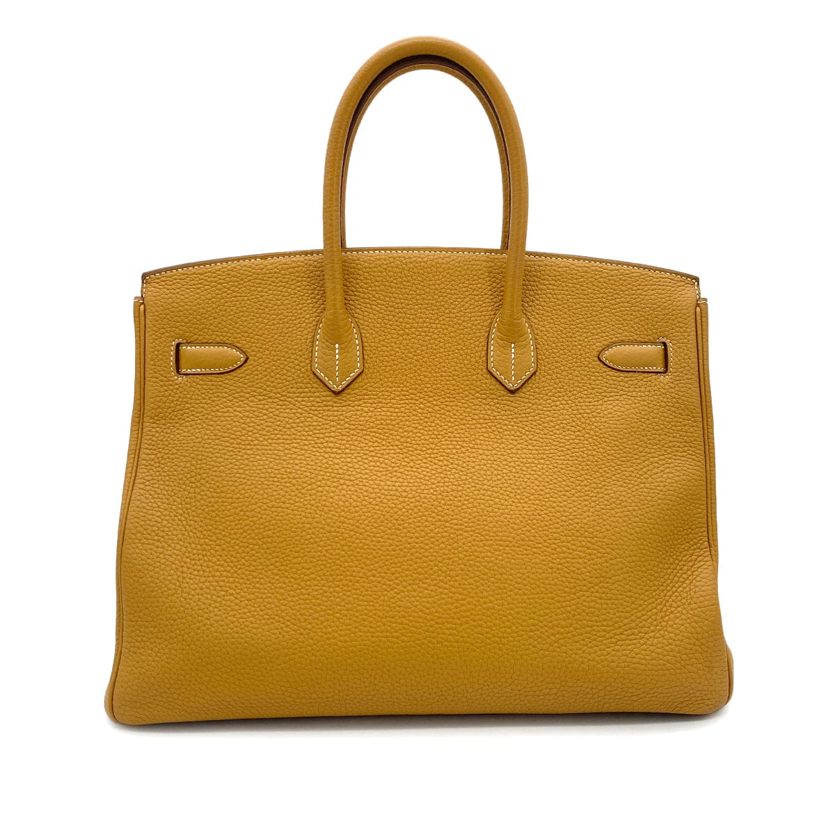 Hermes HERMES BIRKIN 35 NATUREL SABLE TAURILLON CLEMENCE HAND BAG T GHW 90275153
