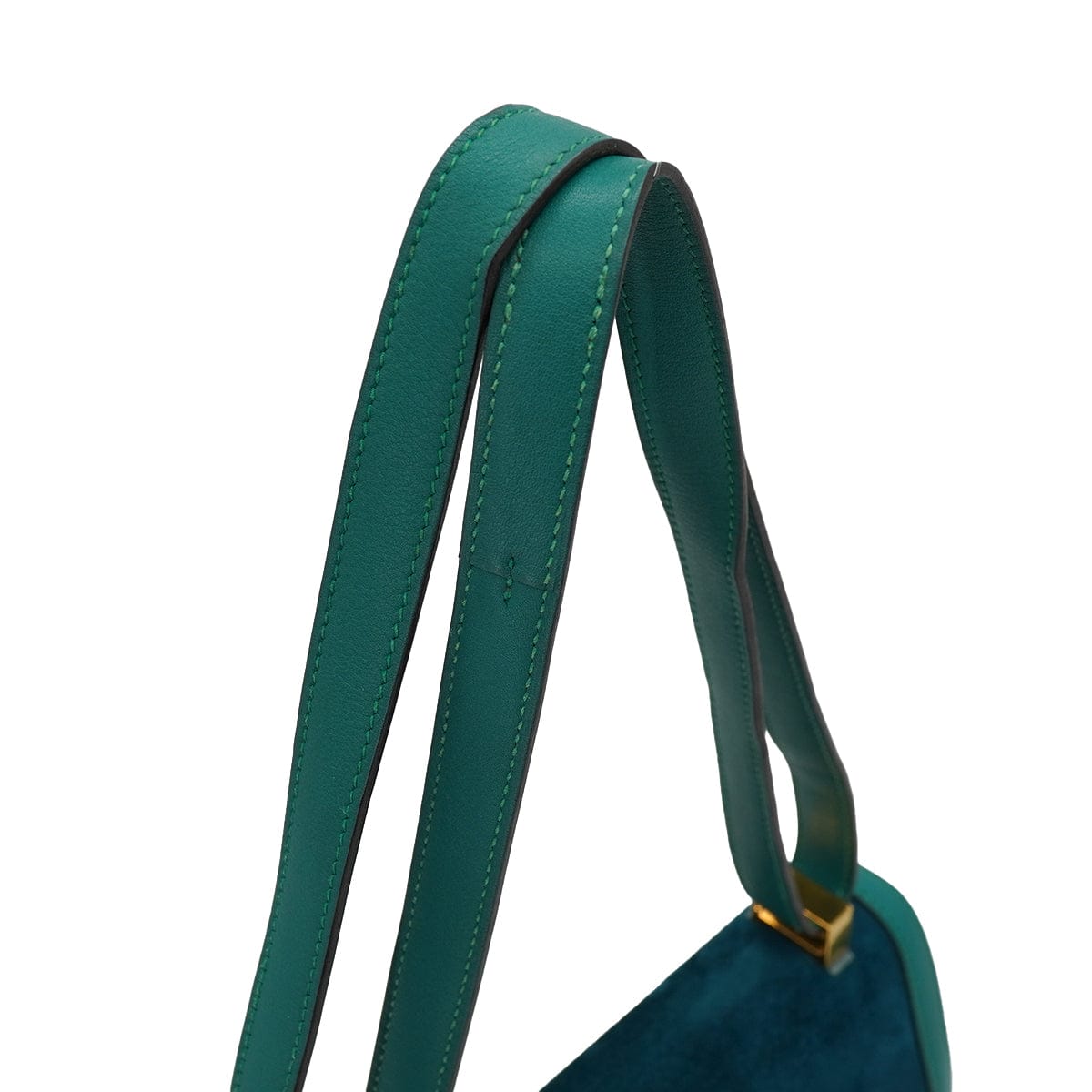 HERMES HERMES CONSTANCE 3 24 BLEU OCEAN MALACHITE DEBRIS SWIFT SHOULDER BAG 2015 T STAMP GOLD HARDWARE 90327186