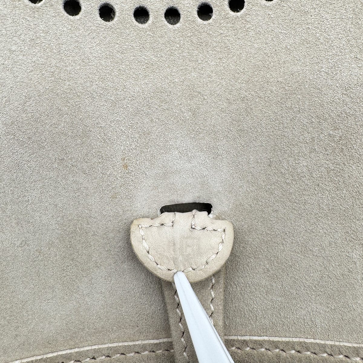 HERMES HERMES EVELYNE TPM GRAY DOBRIS SHOULDER BAG □H 90294826