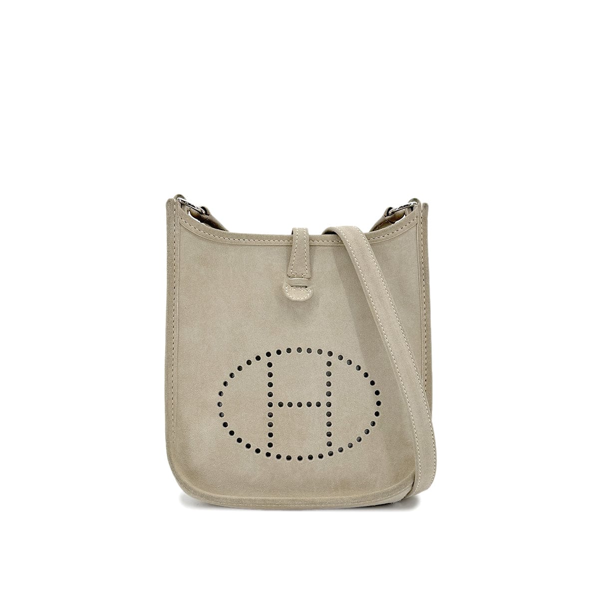 HERMES HERMES EVELYNE TPM GRAY DOBRIS SHOULDER BAG □H 90294826