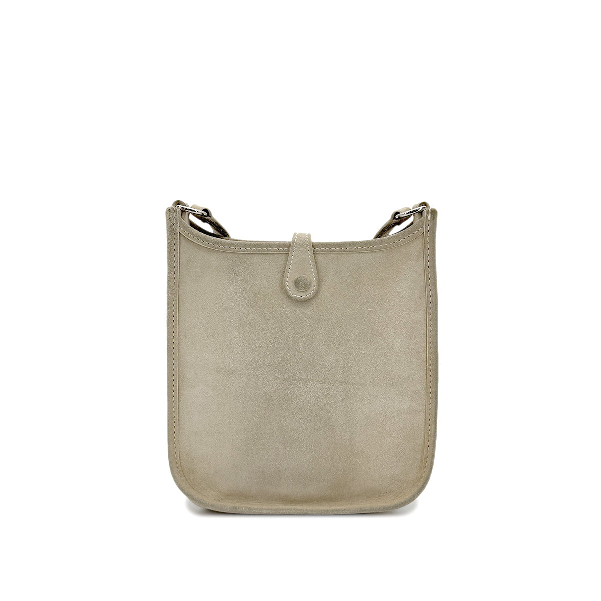 HERMES HERMES EVELYNE TPM GRAY DOBRIS SHOULDER BAG □H 90294826
