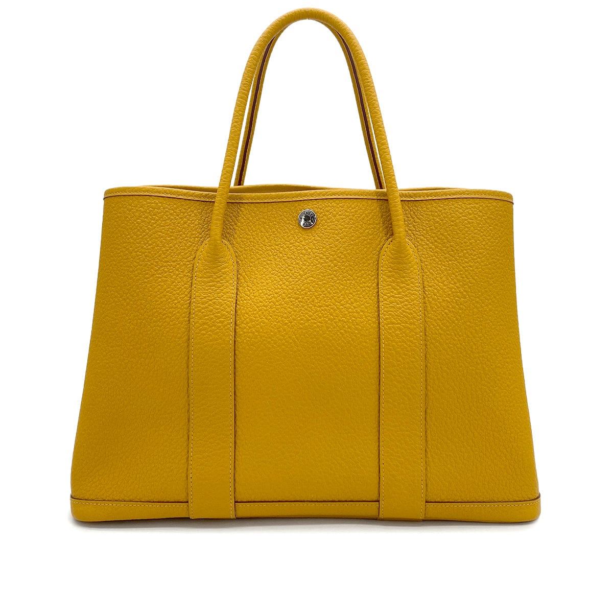HERMES HERMES GARDEN PARTY 36 PM JAUNE AMBRE COUNTRY TOTE BAG 2018 C STAMP 90327066