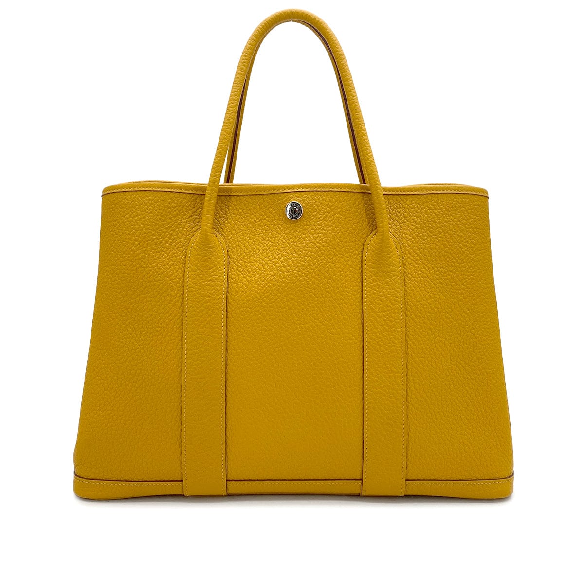 HERMES HERMES GARDEN PARTY 36 PM JAUNE AMBRE COUNTRY TOTE BAG 2018 C STAMP 90327066