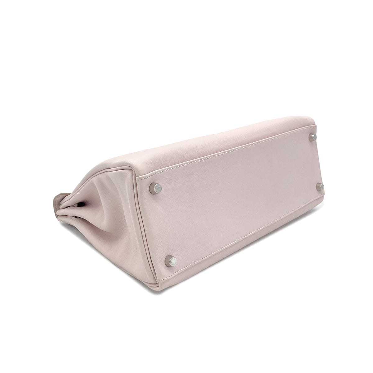 HERMES HERMES KELLY 32 RETOURNE ROSE DRAGEE SWIFT HAND SHOULDER BAG □K SHW 90294971