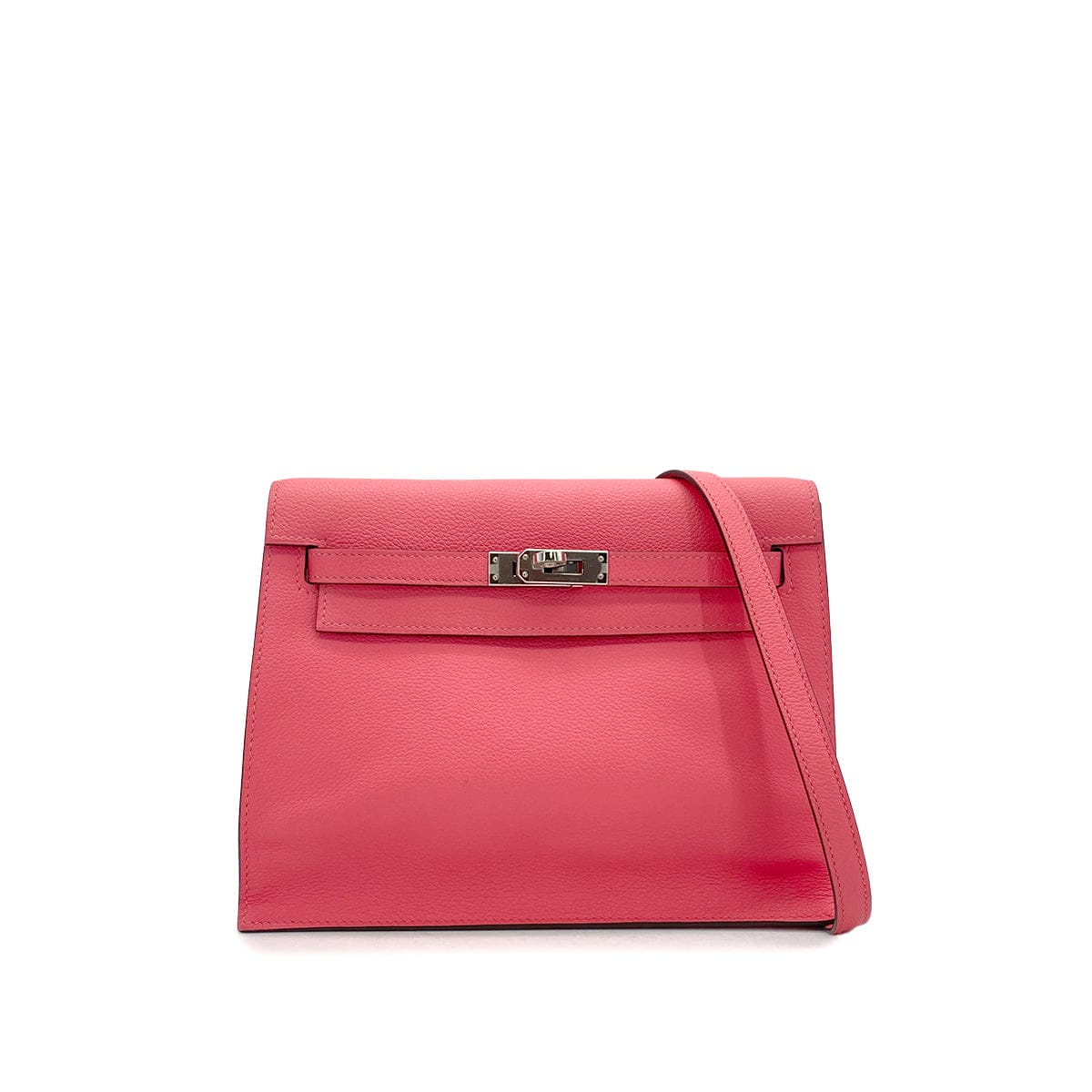 HERMES HERMES KELLY DANCE 2 ROSE AZALEE EVERCOLOR SHOULDER BAG 2019 D STAMP PALLADIUM HARDWARE 90326718