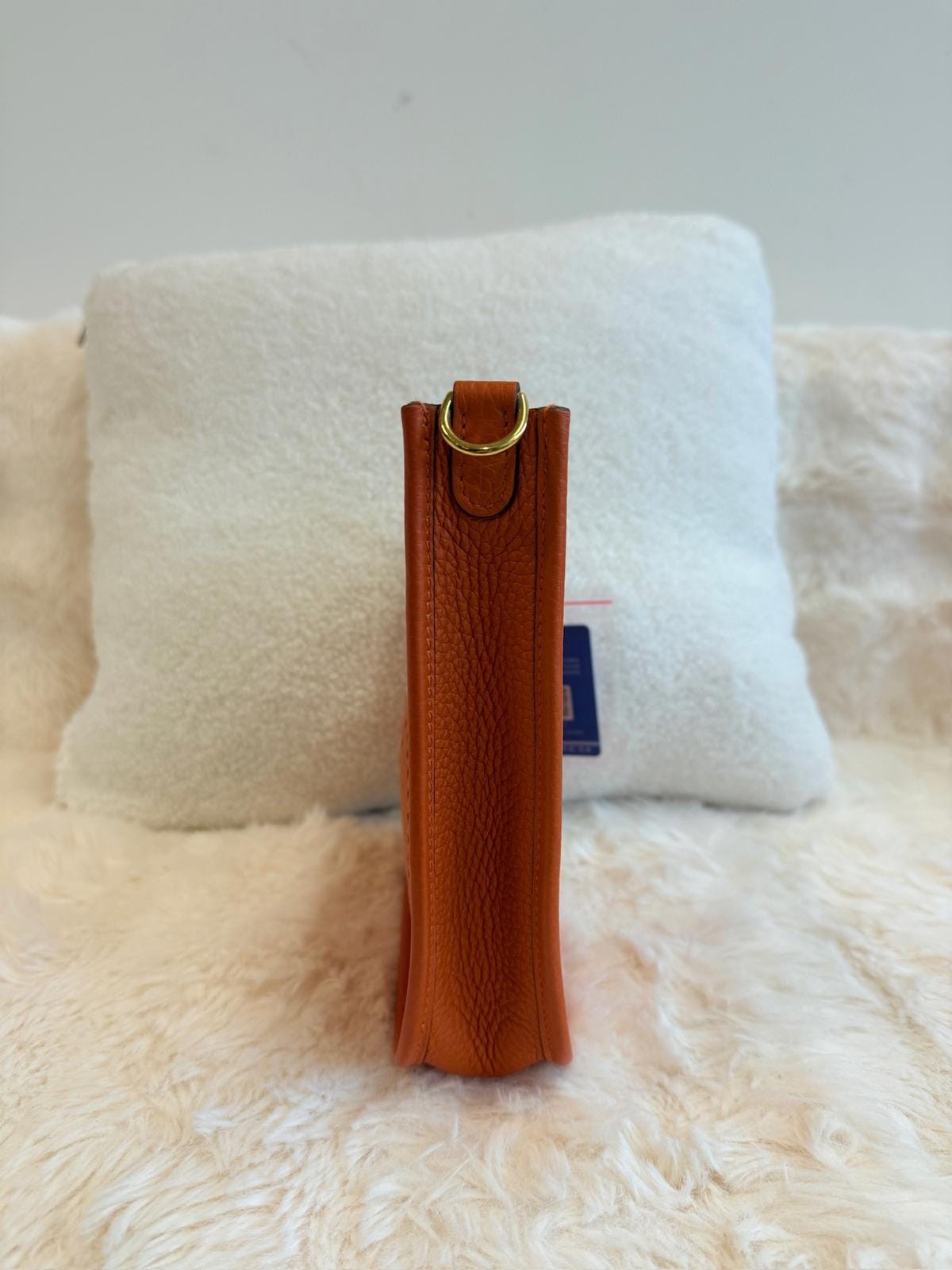 HERMES Hermès Mini Evelyne Orange