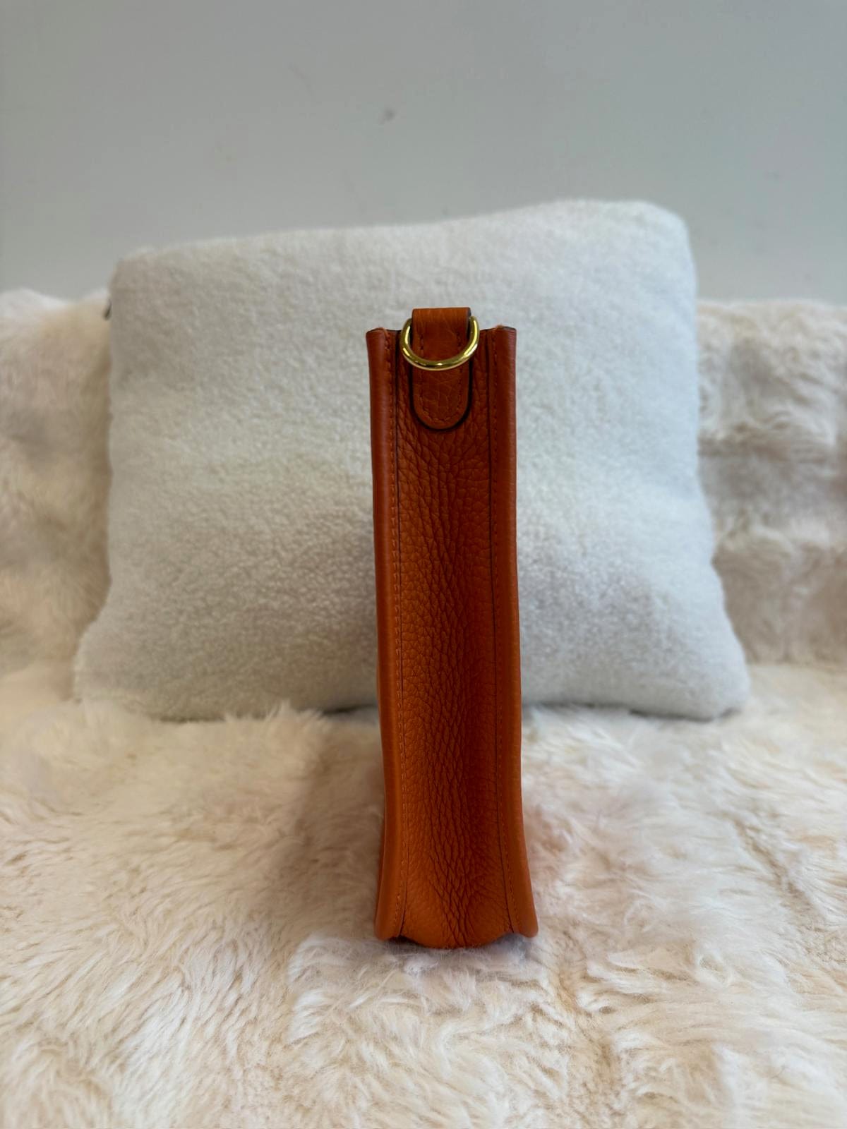 HERMES Hermès Mini Evelyne Orange