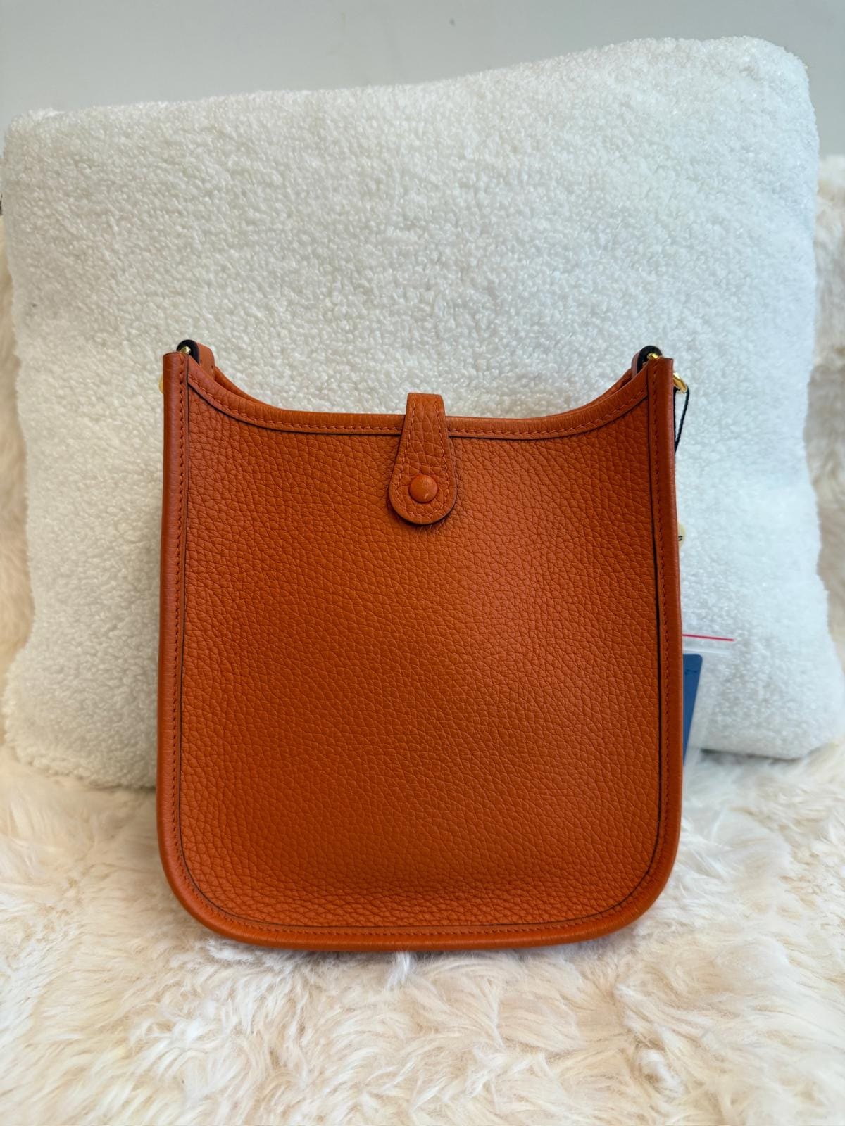 HERMES Hermès Mini Evelyne Orange