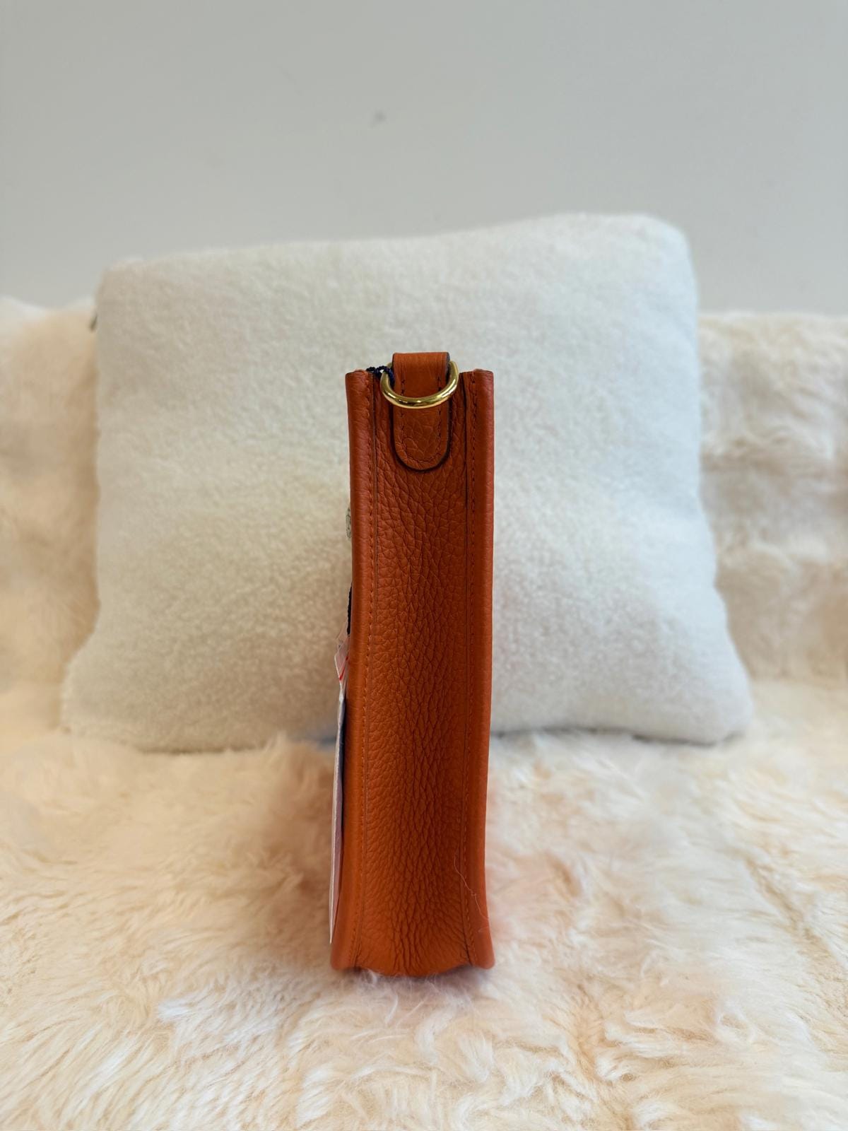 HERMES Hermès Mini Evelyne Orange