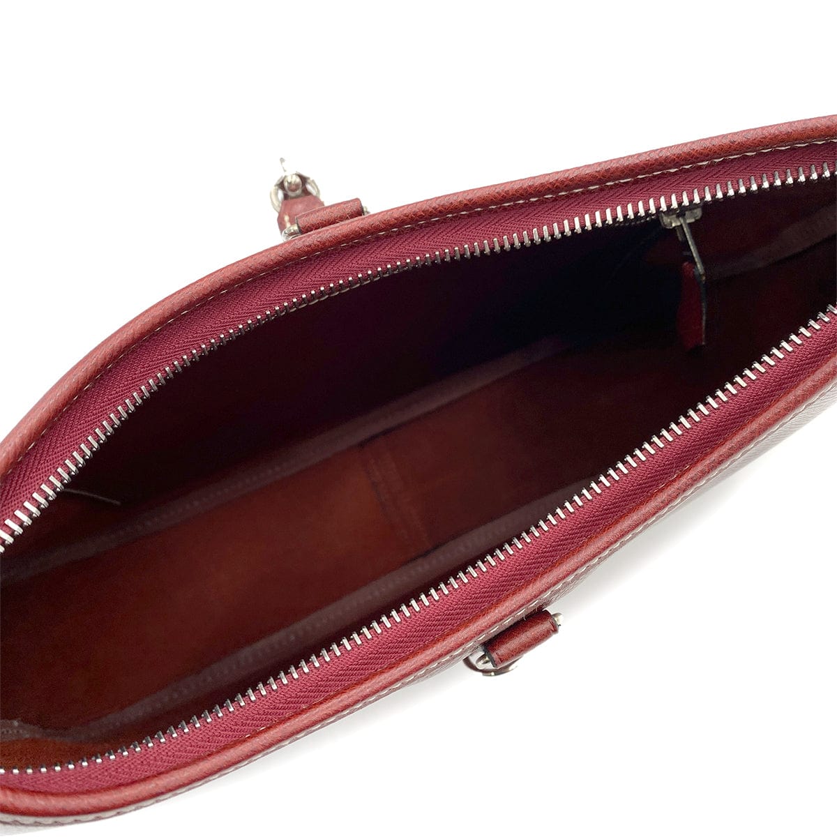 HERMES HERMES TRIM 31 ROUGE H LISSE SHOULDER BAG □F SHW 90249022