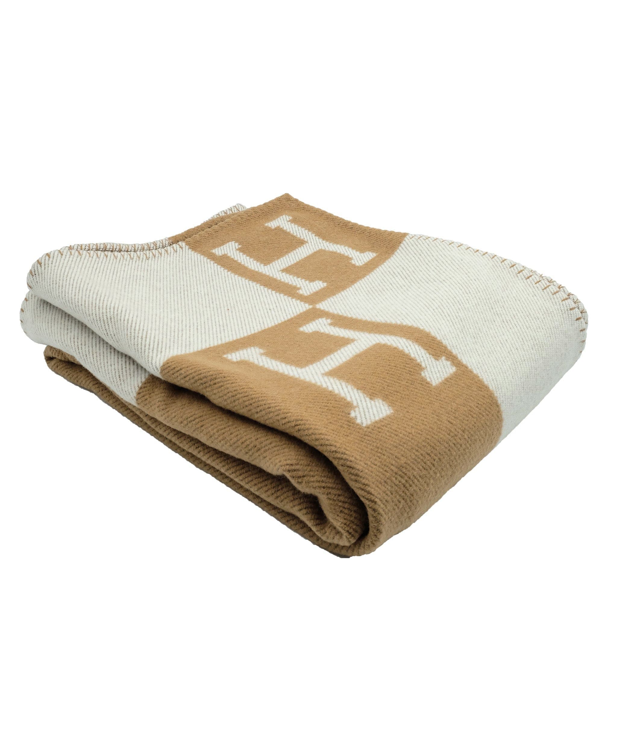 Hermès Hermes Avalon Blanket in Camel DBXS4237