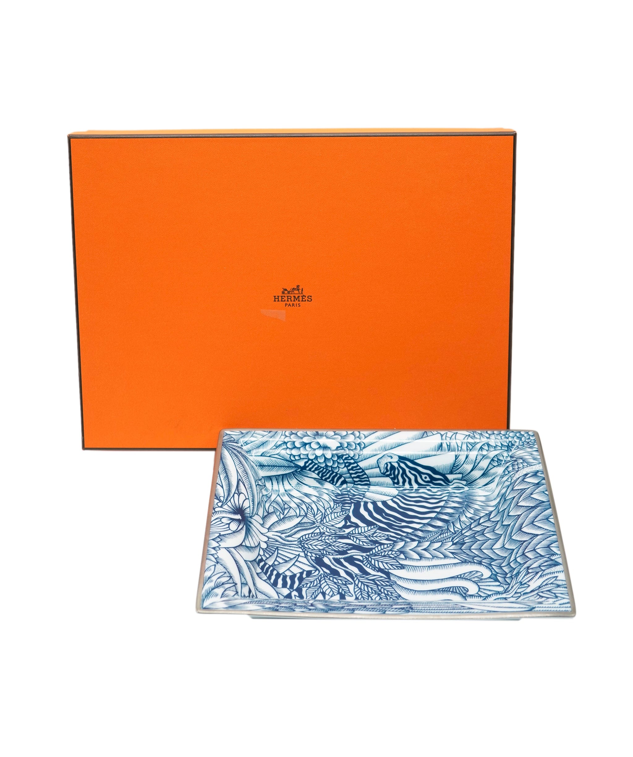 Hermès Hermes Mountain Zebra Ashtray DBXS4232