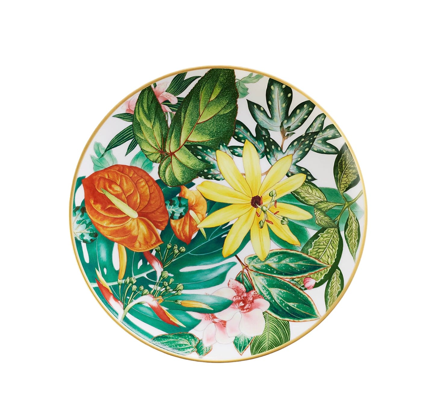 Hermès Hermes Passifolia Dessert Plates NIB ALC2629