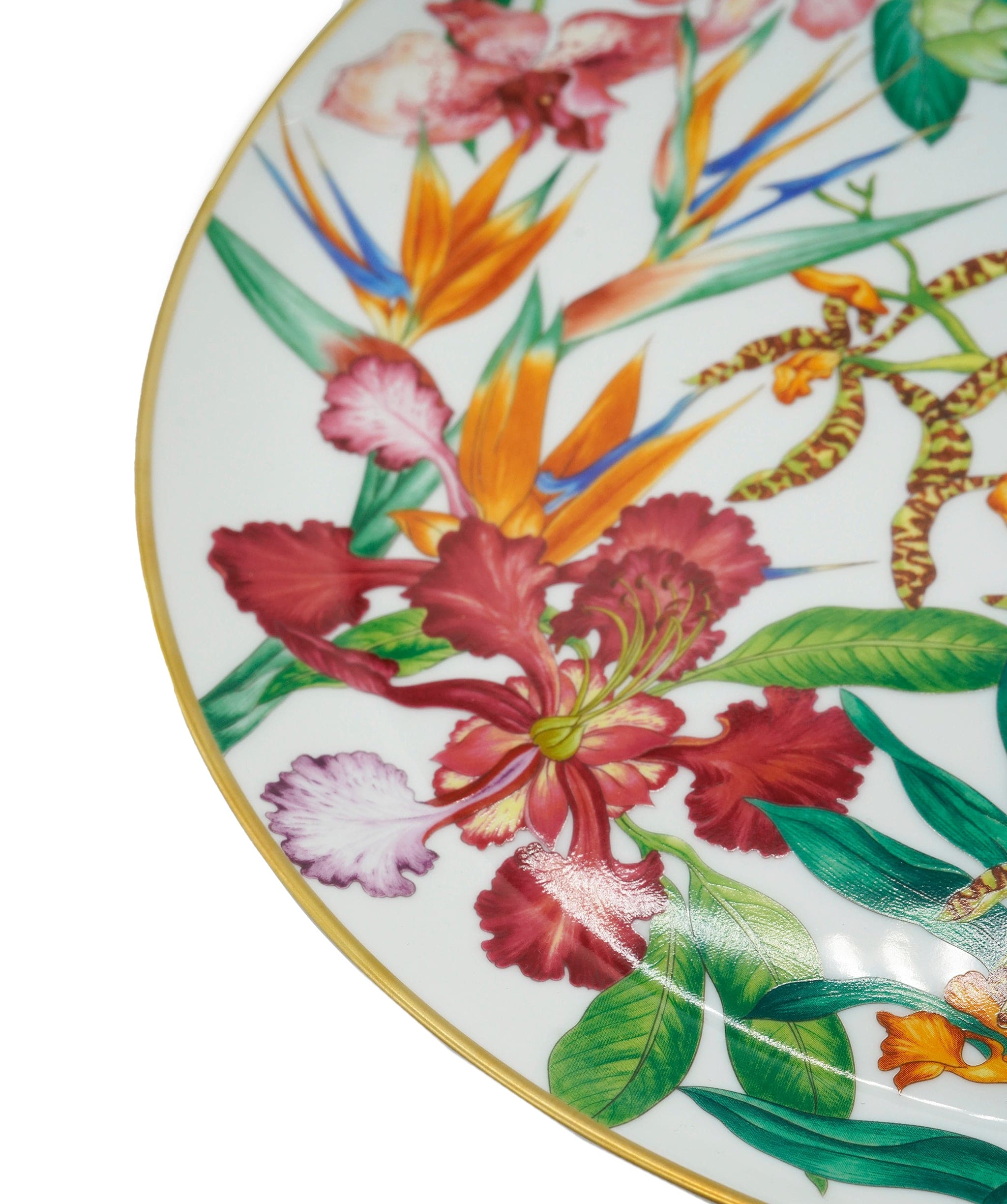 Hermès Hermes Passifolia Tart Platter NIB ALC2628