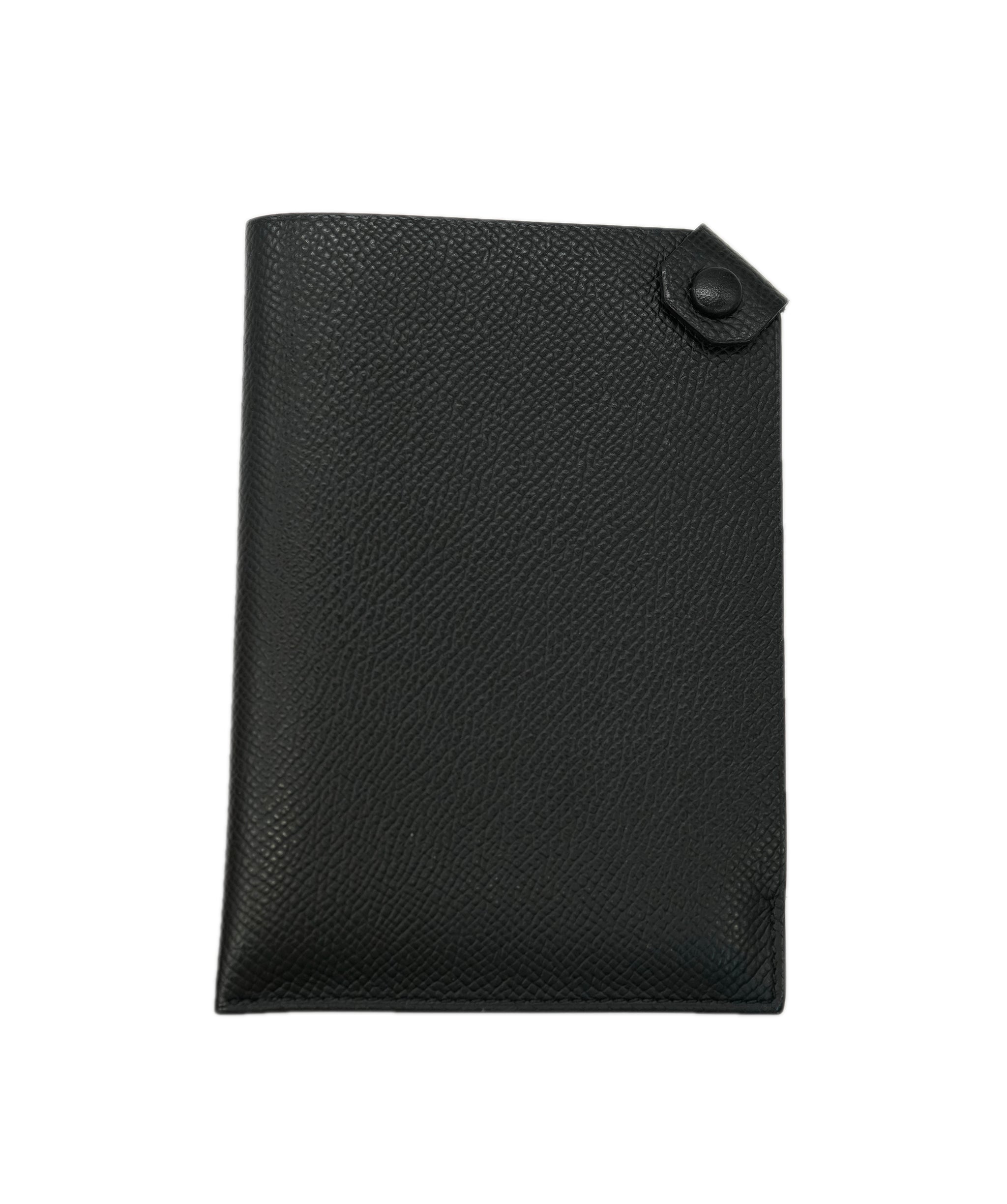 Hermès Hermes tarmac black epsom ANL0041