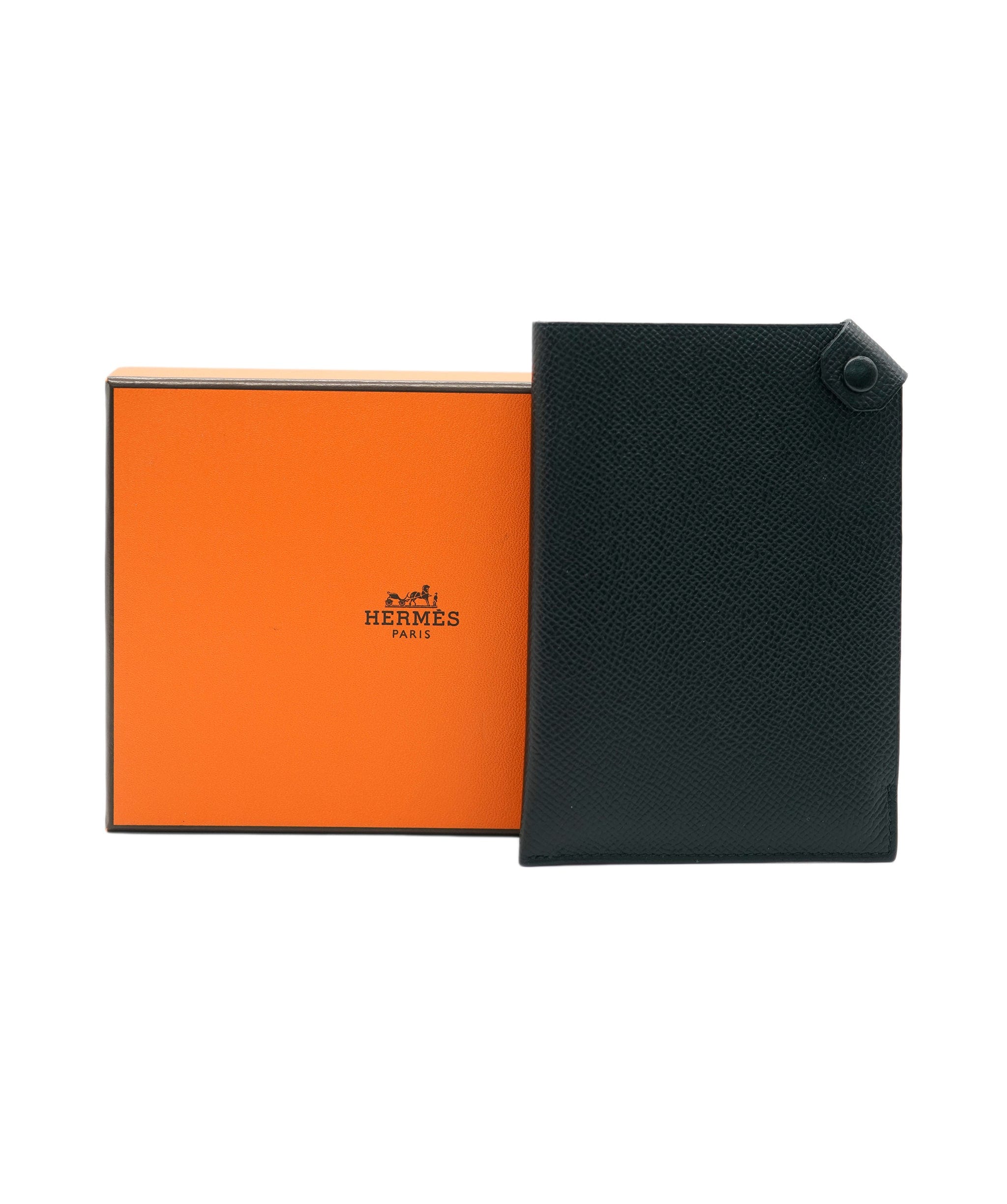 Hermès Hermes tarmac black epsom ANL0041