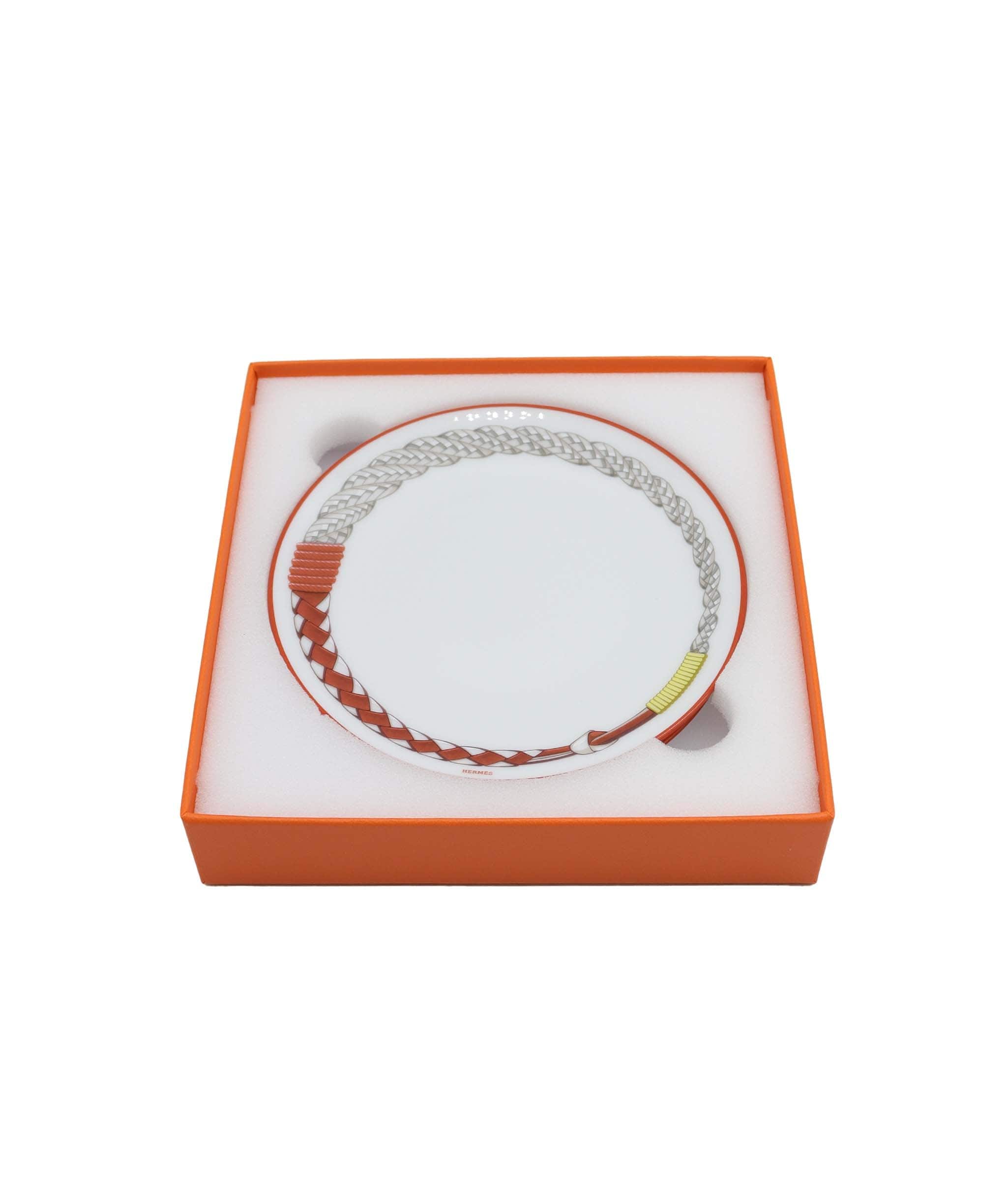 Hermès Hermes Tressages Equestres - Bread & Butter Plates 14cm DXBA0107