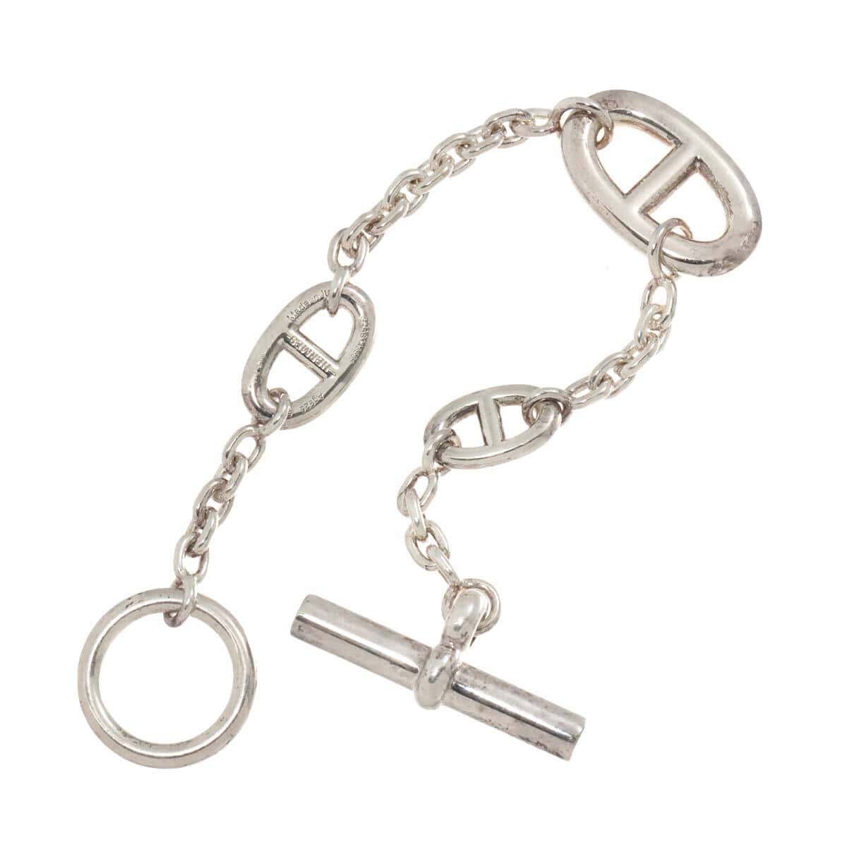 HERMES HERMES Chaine dancre FARANDOLE SH Bracelet SV 925 90253841