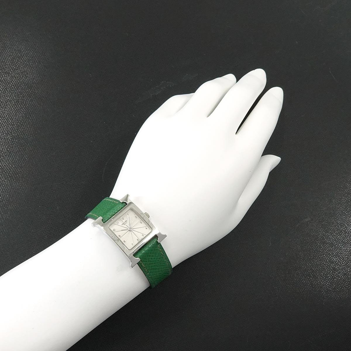 HERMES HERMES H Watch HH1.210 Quartz Silver Dial Ladies Watch 90316880