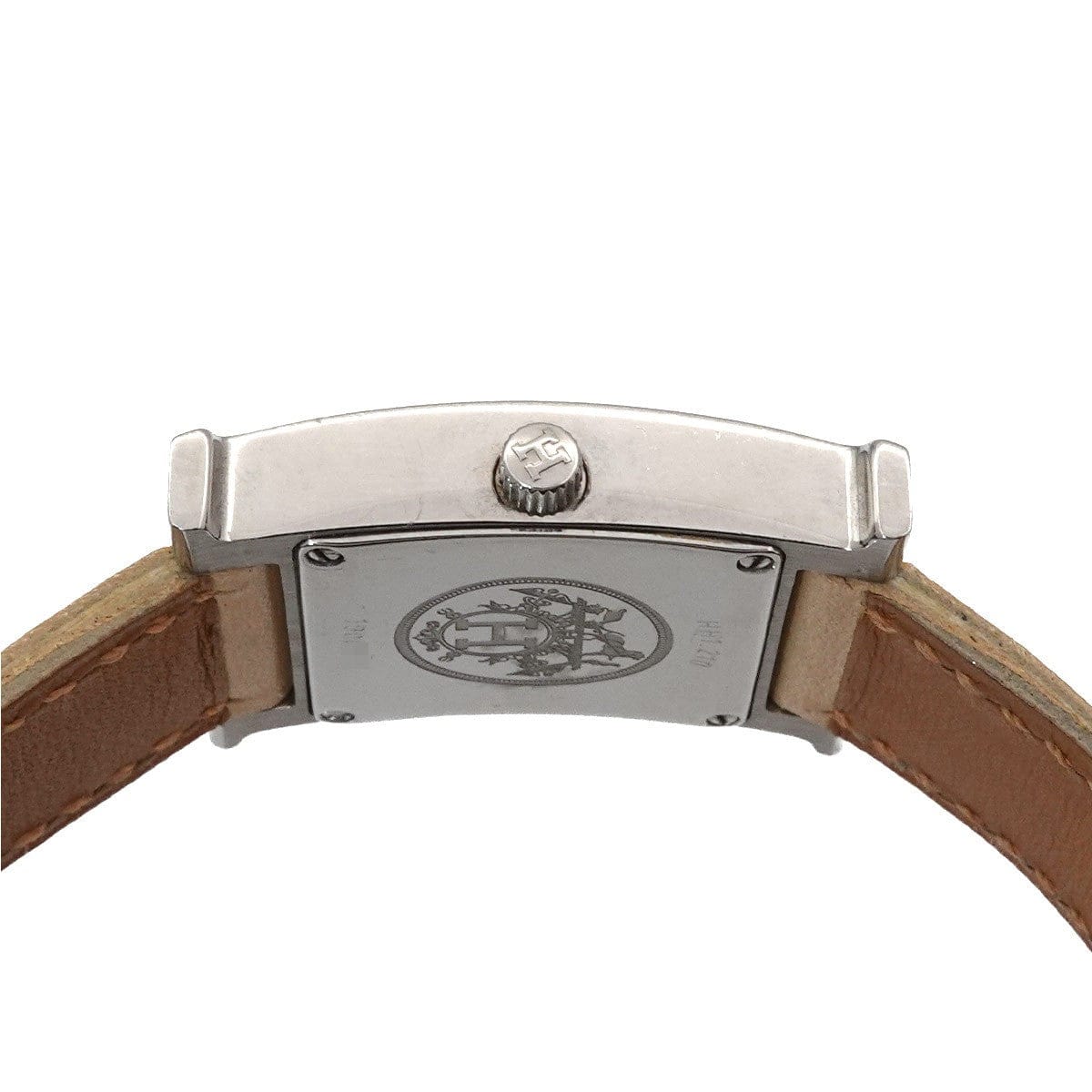 HERMES HERMES H Watch HH1 210 Quzrtz Pink Shell Dial Ladies Watch 90320053