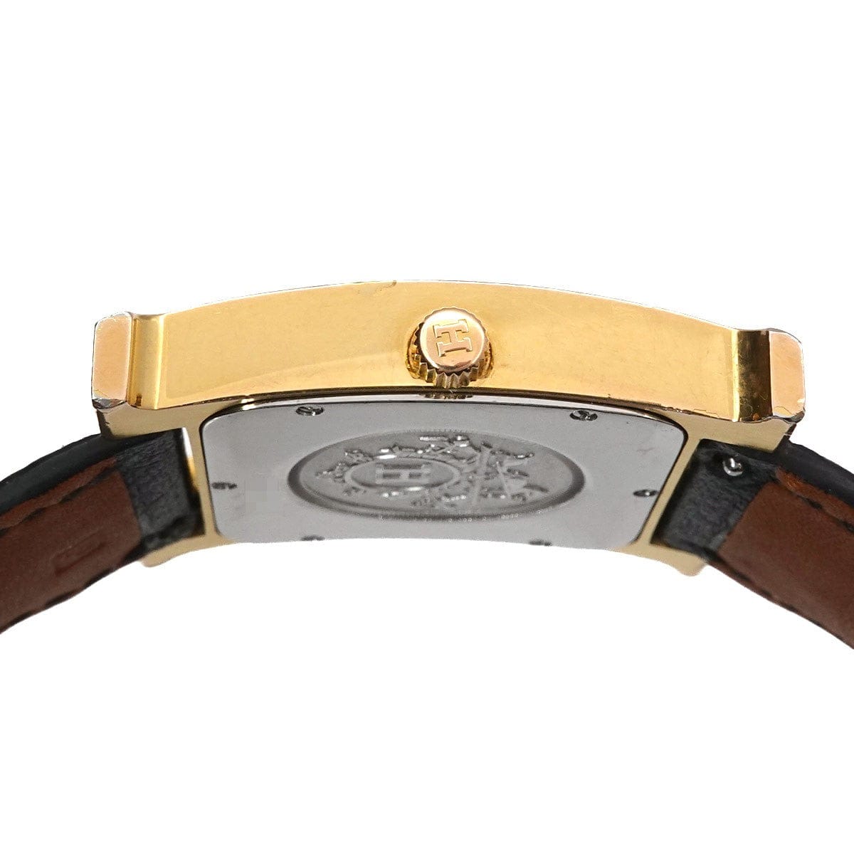 HERMES HERMES H Watch HH1.801 Quartz White Dial Mens Watch 90316766