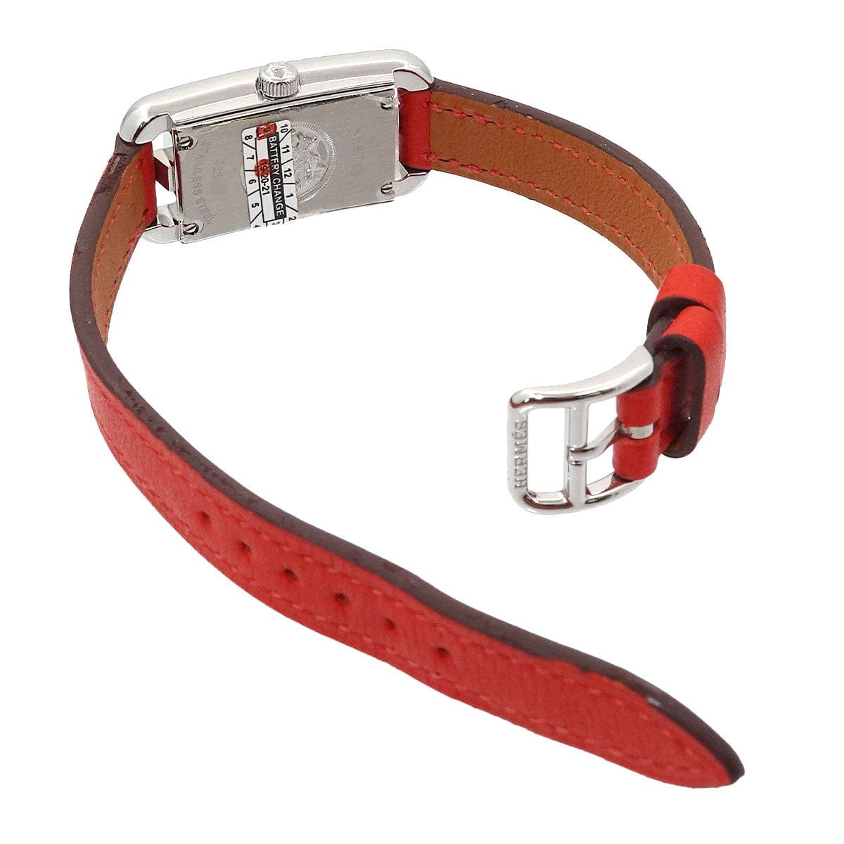 HERMES HERMES Nantucket NA2 110 Quartz Silver Dial Ladies Watch 90310515