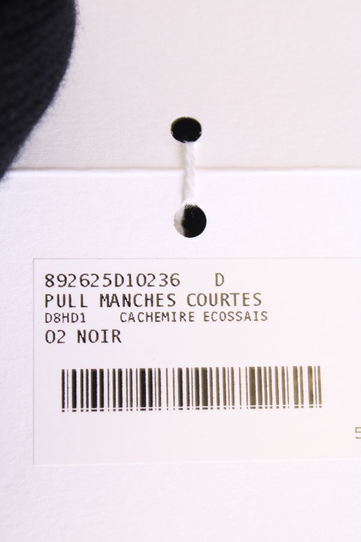 Hermes Hermes S/S Knit Jumper Black 8