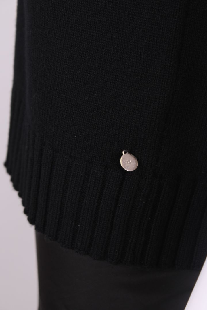 Hermes Hermes S/S Knit Jumper Black 8